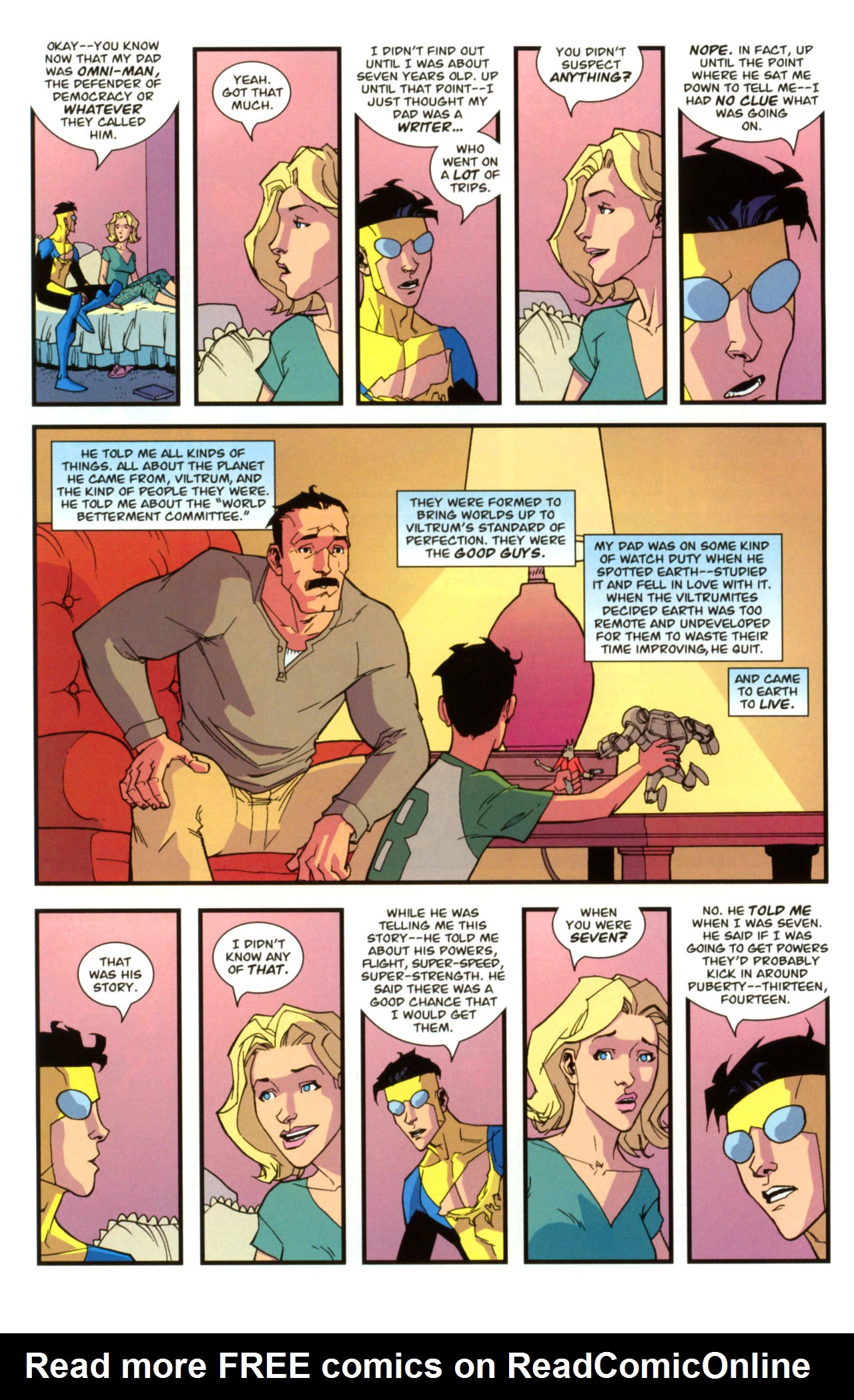 Read Invincible (2003) Manga Online