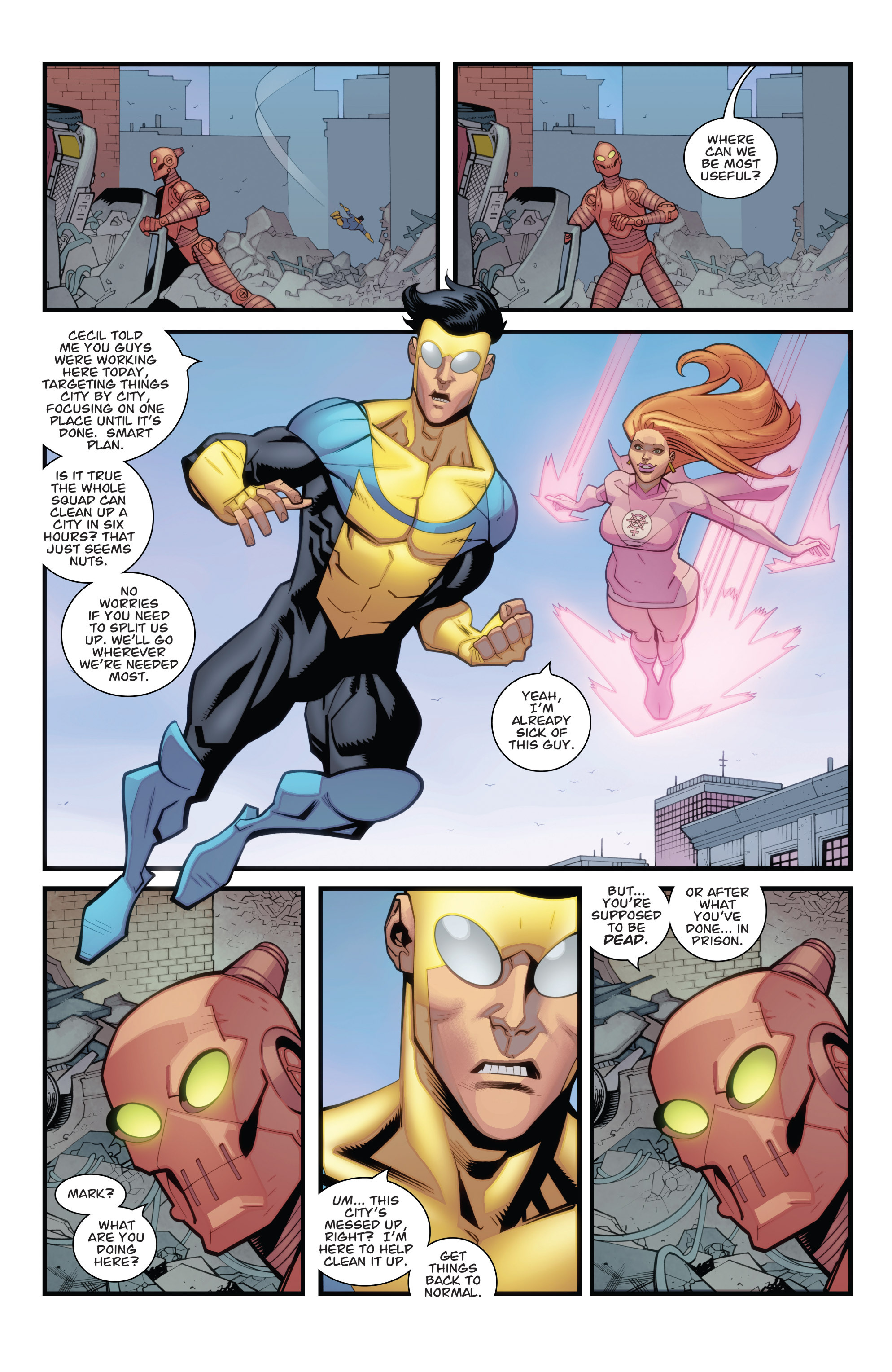 Read Invincible (2003) Manga Online
