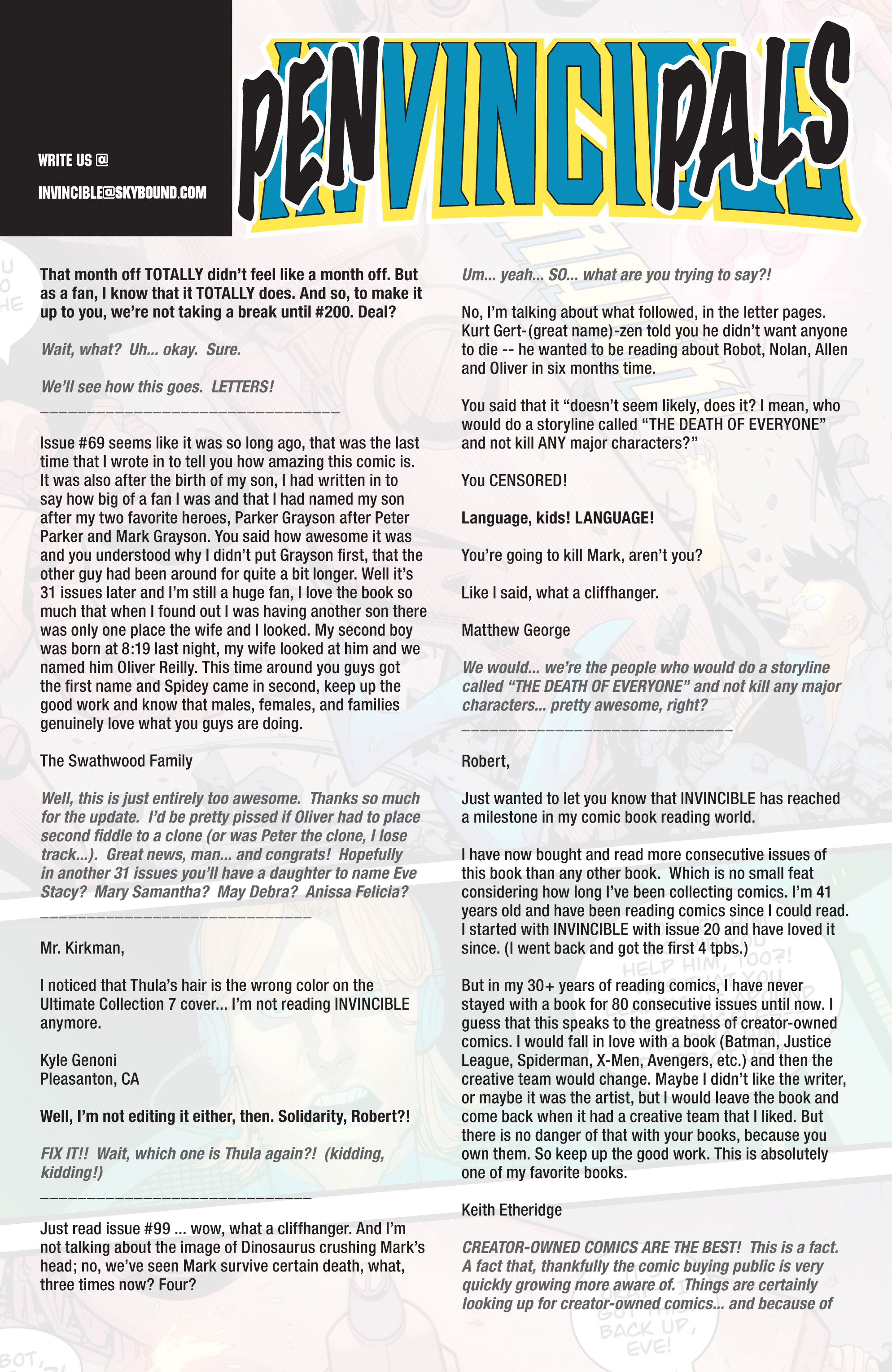 Read Invincible (2003) Manga Online