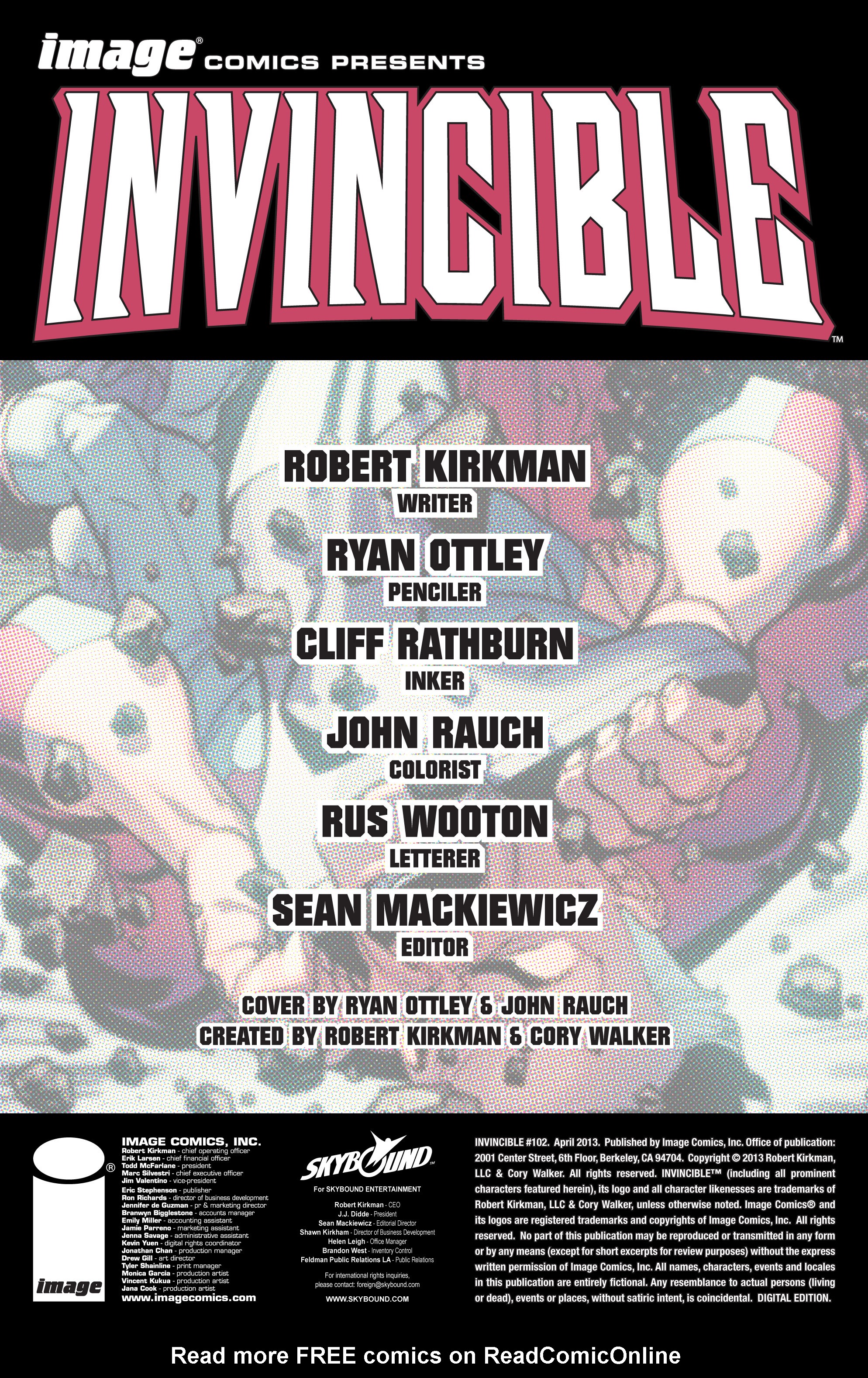 Read Invincible (2003) Manga Online
