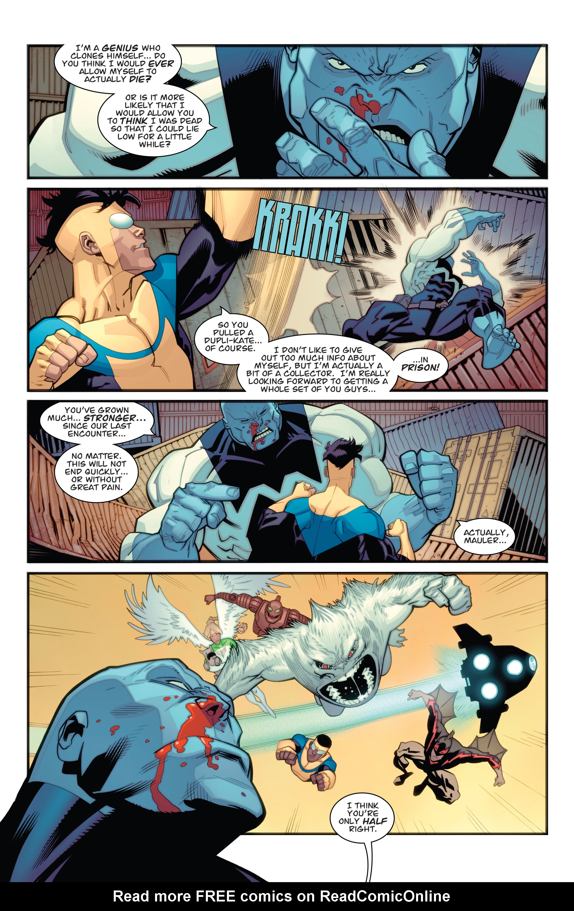 Read Invincible (2003) Manga Online