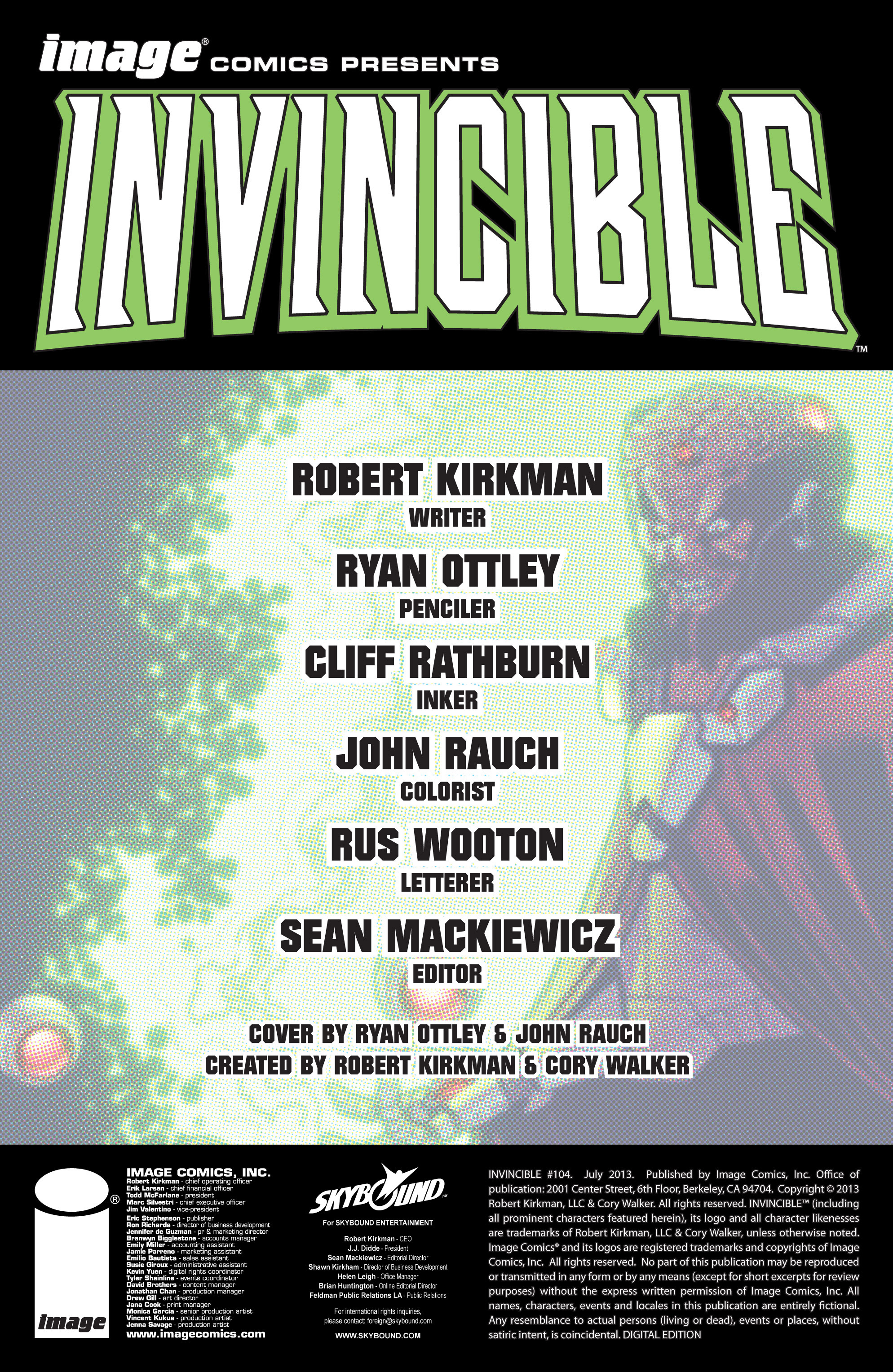 Read Invincible (2003) Manga Online
