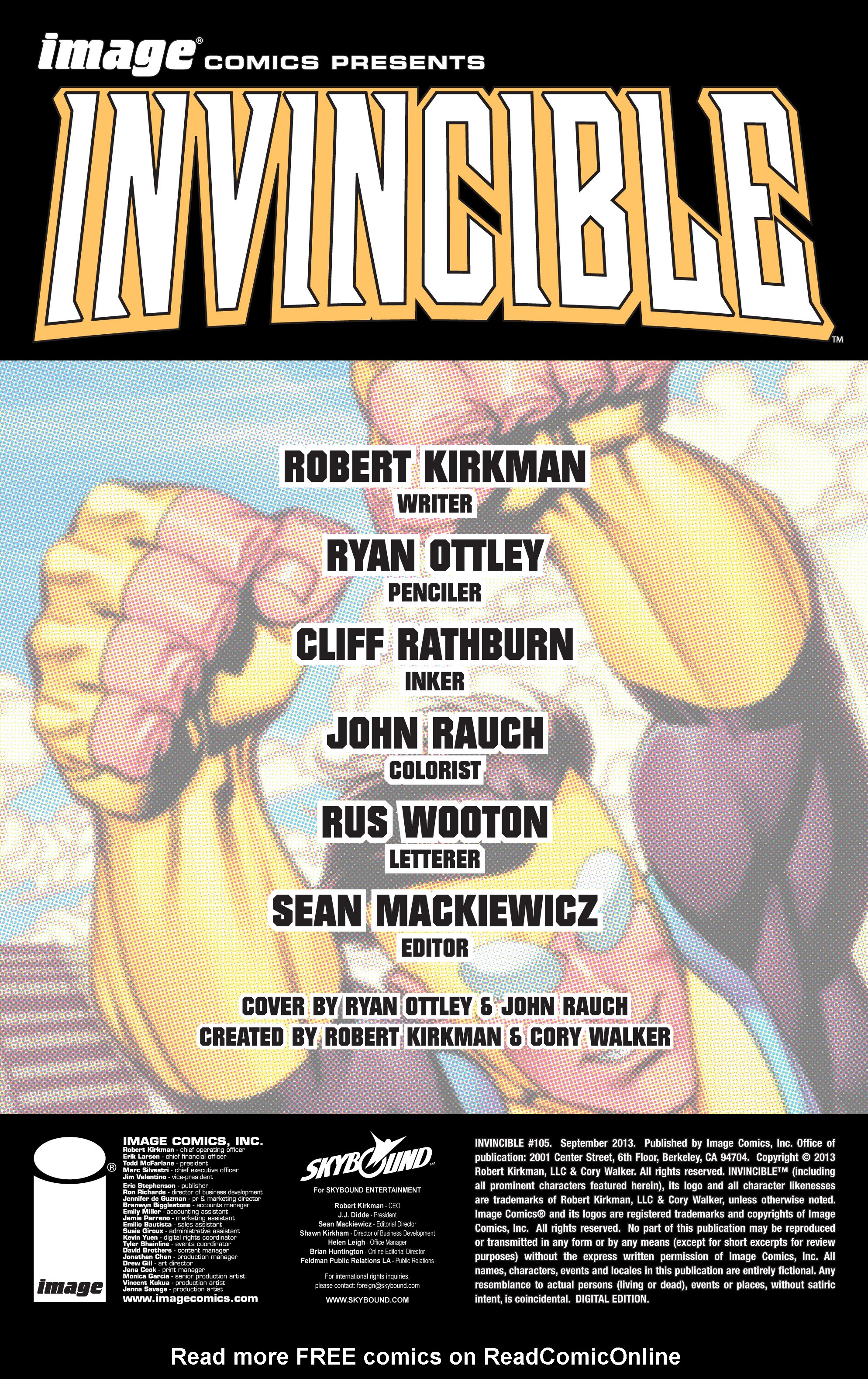 Read Invincible (2003) Manga Online
