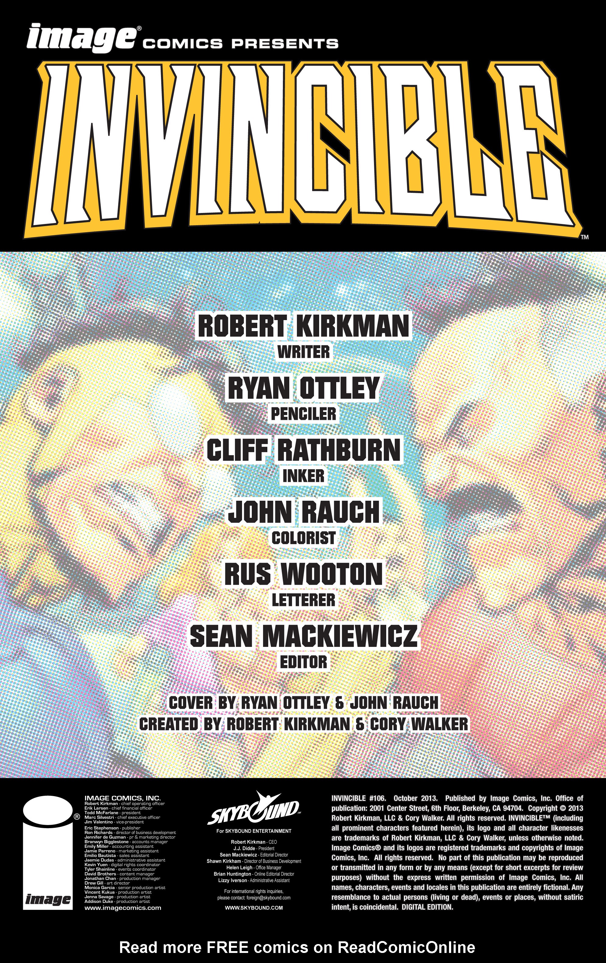 Read Invincible (2003) Manga Online