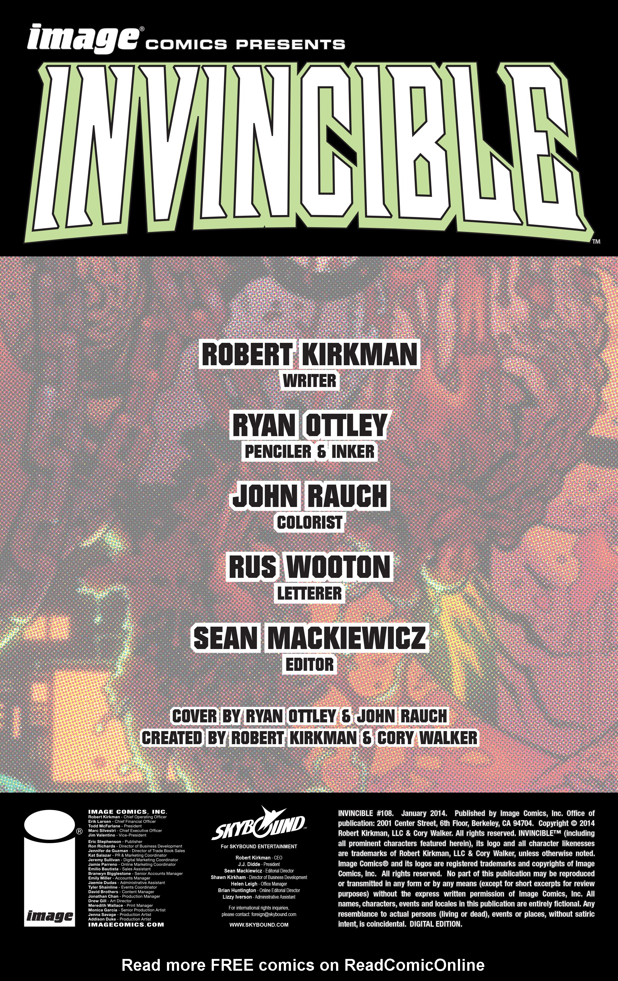 Read Invincible (2003) Manga Online