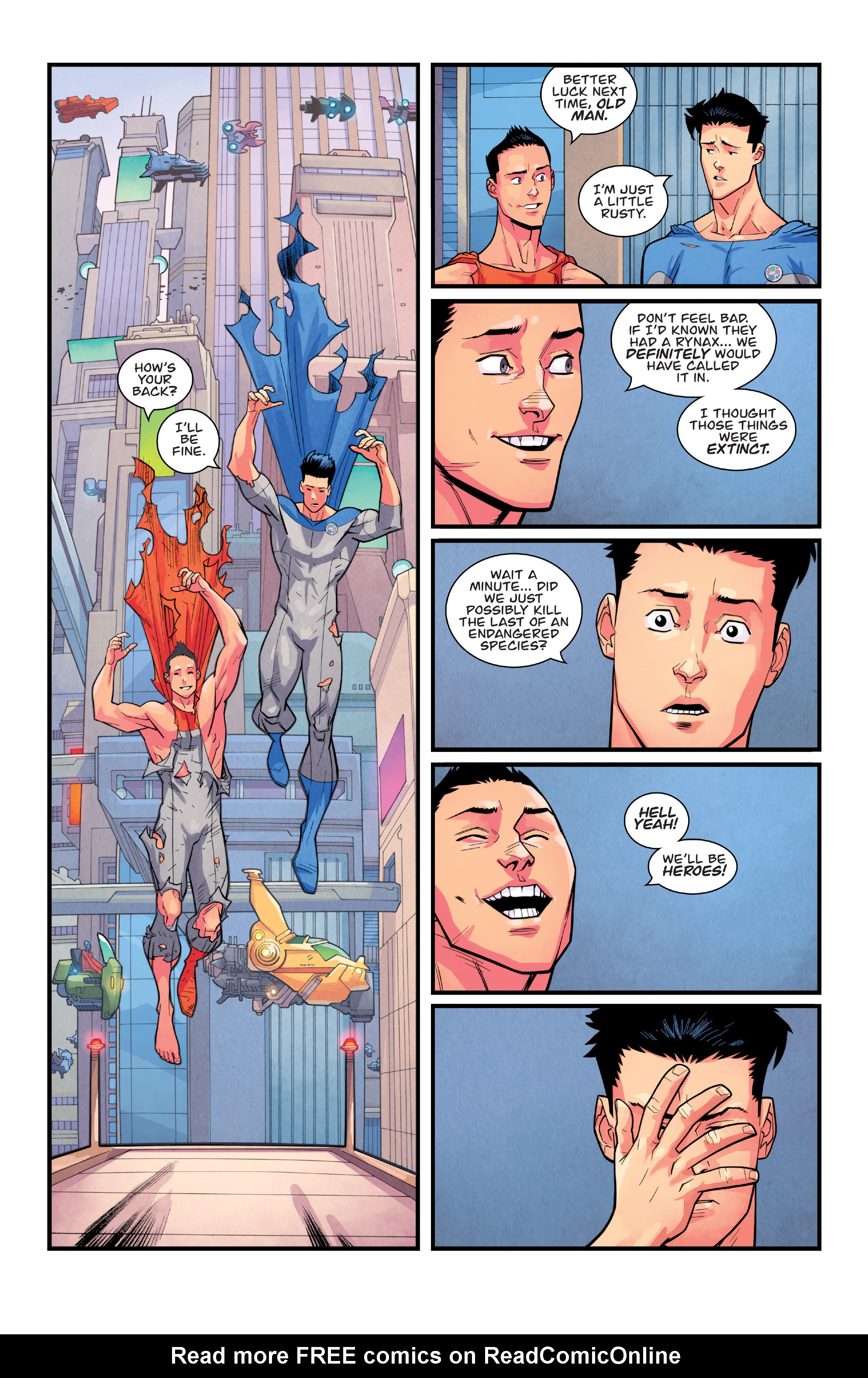 Read Invincible (2003) Manga Online