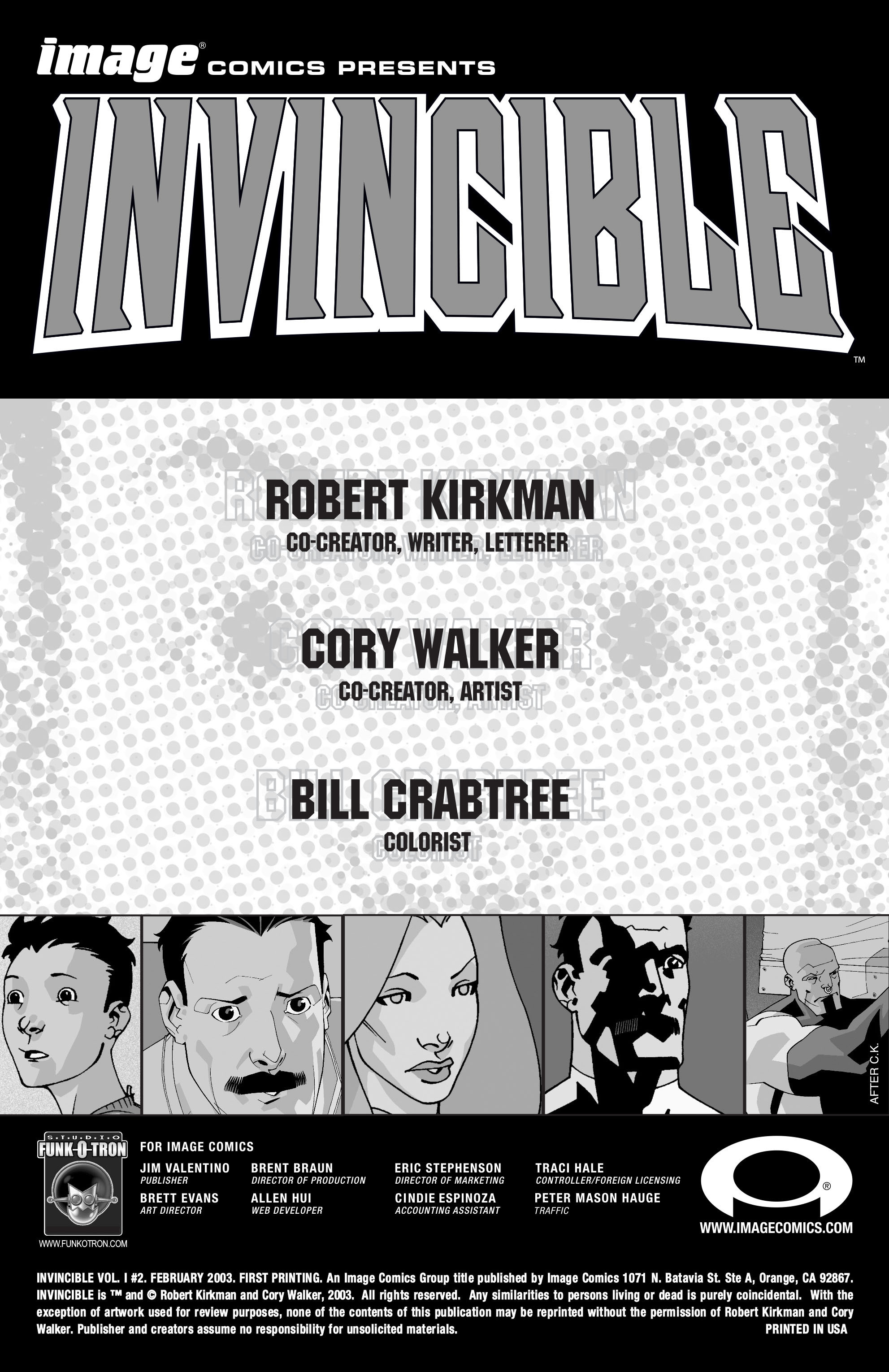 Read Invincible (2003) Manga Online