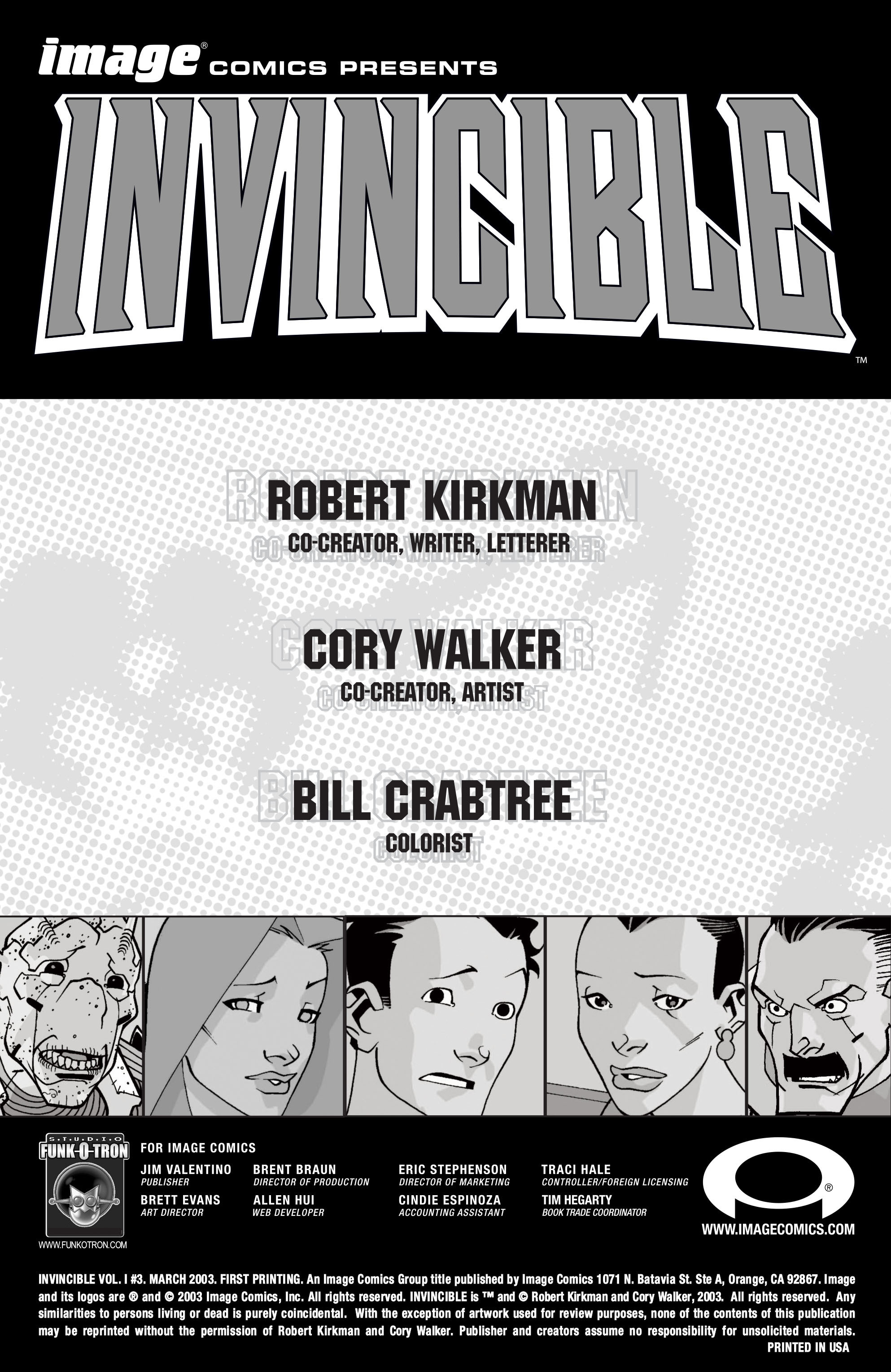 Read Invincible (2003) Manga Online
