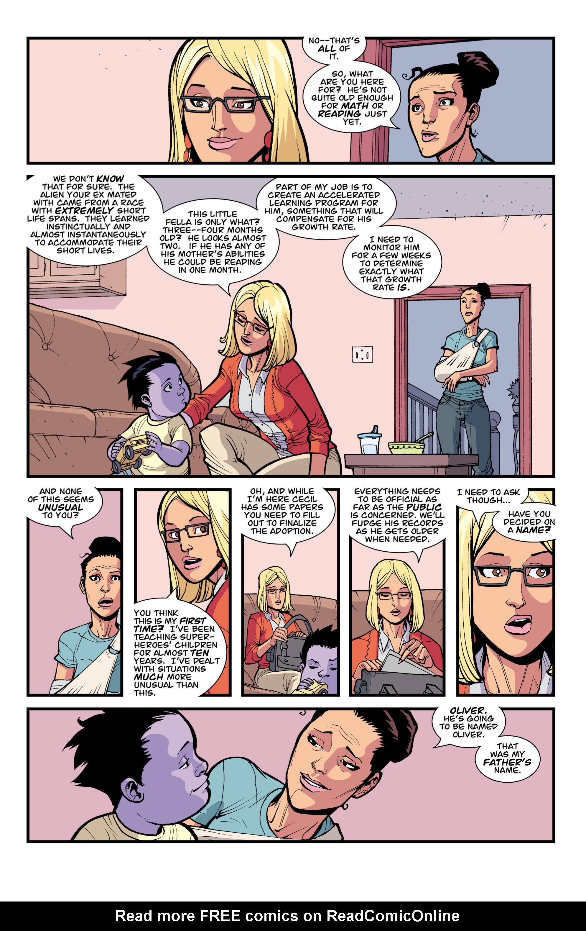 Read Invincible (2003) Manga Online