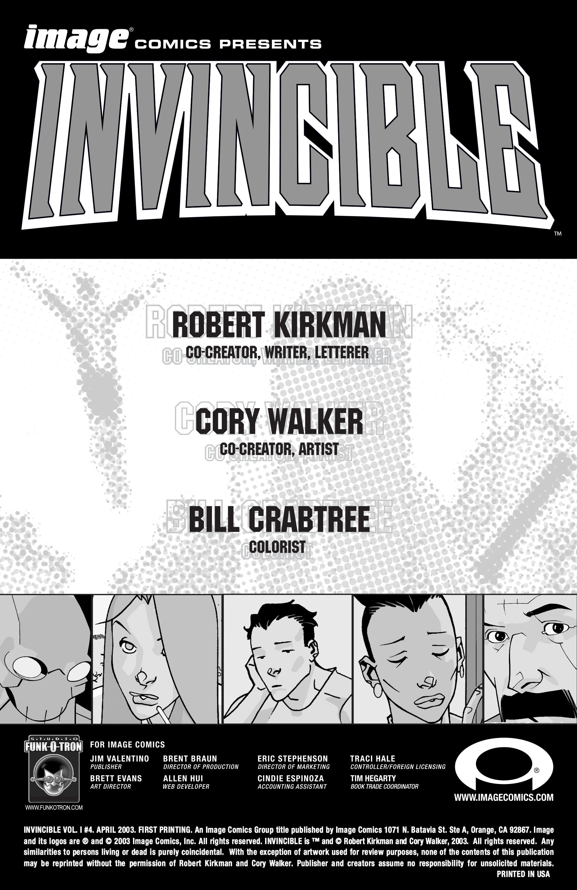 Read Invincible (2003) Manga Online