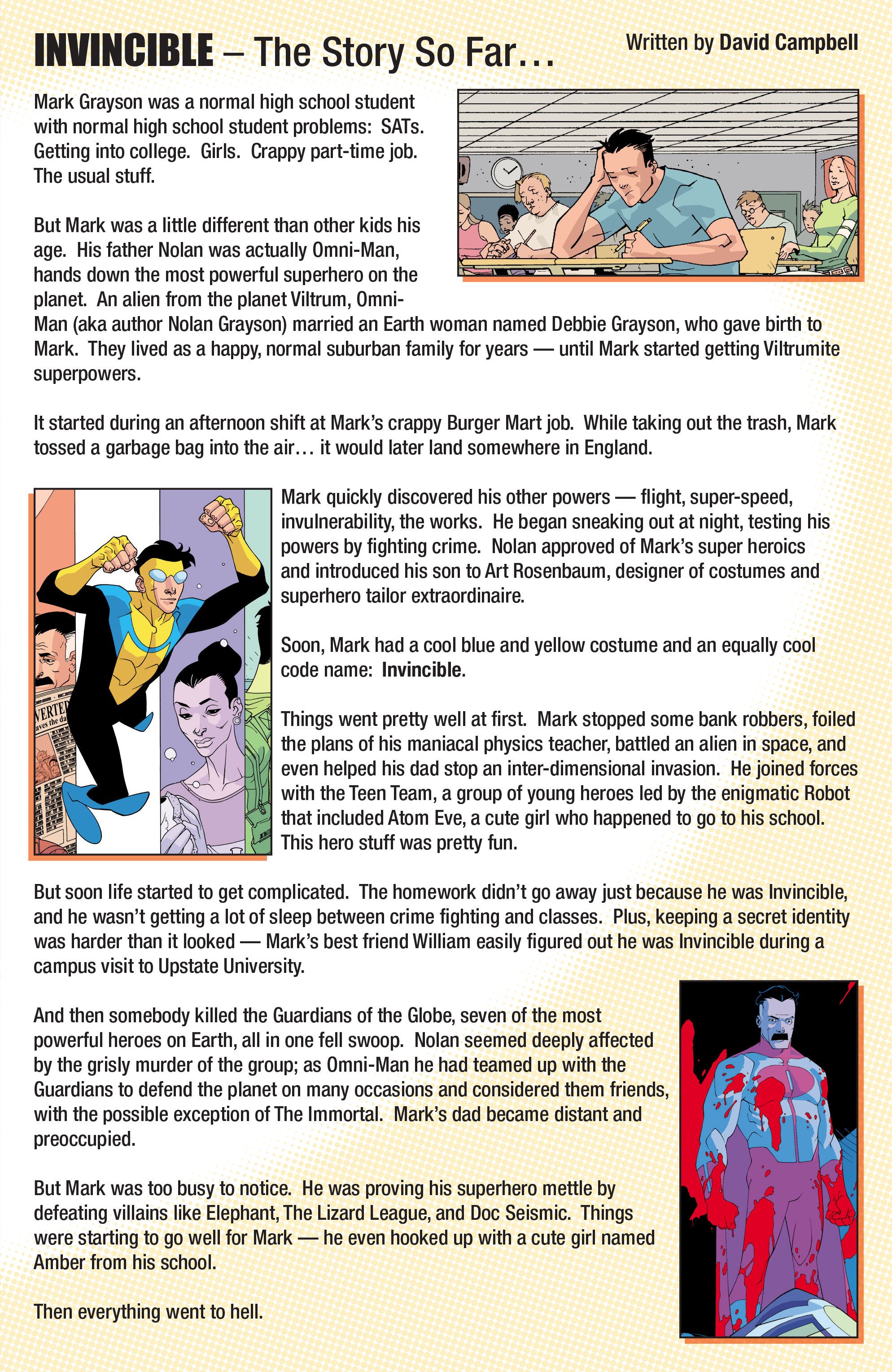 Read Invincible (2003) Manga Online