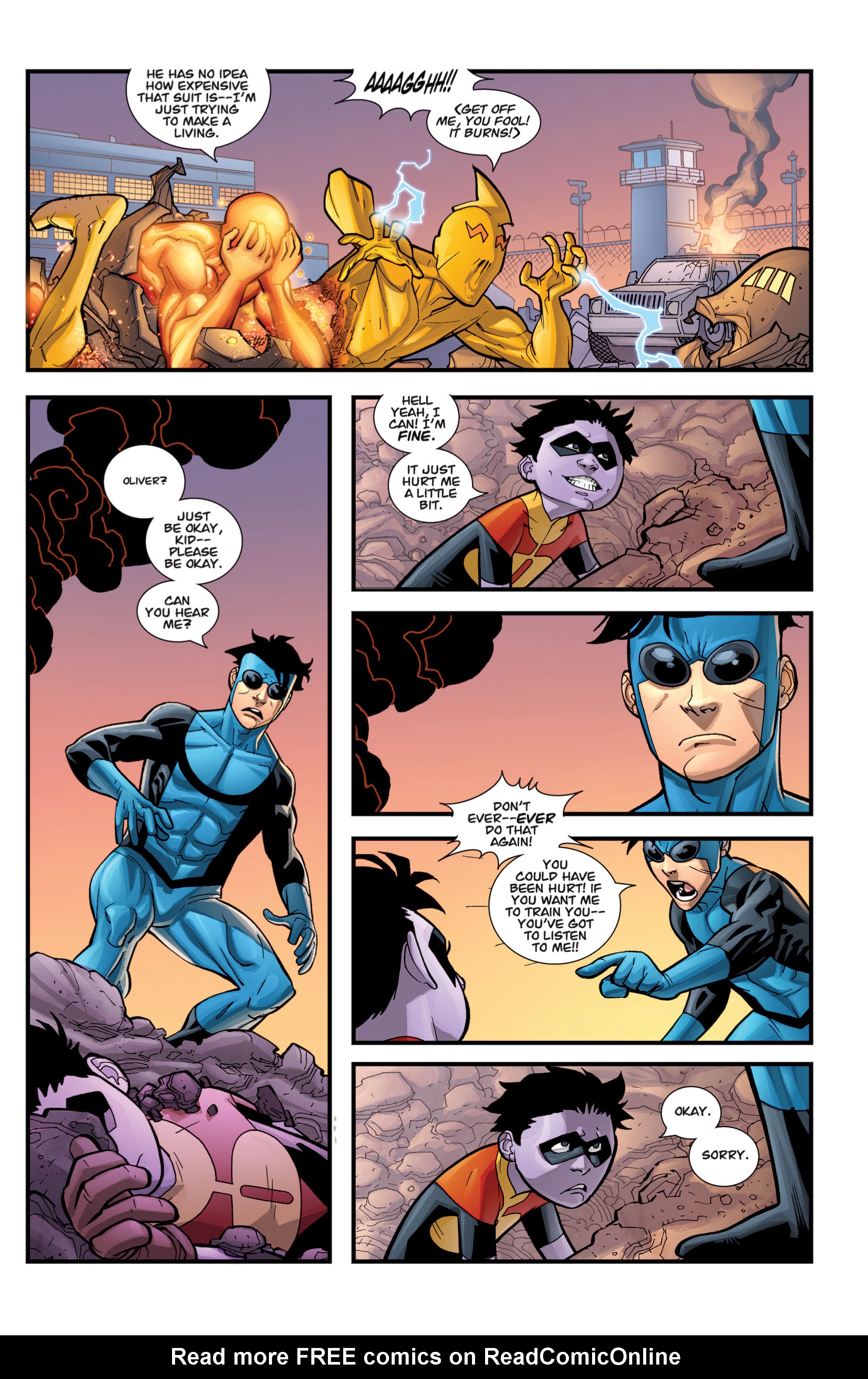 Read Invincible (2003) Manga Online