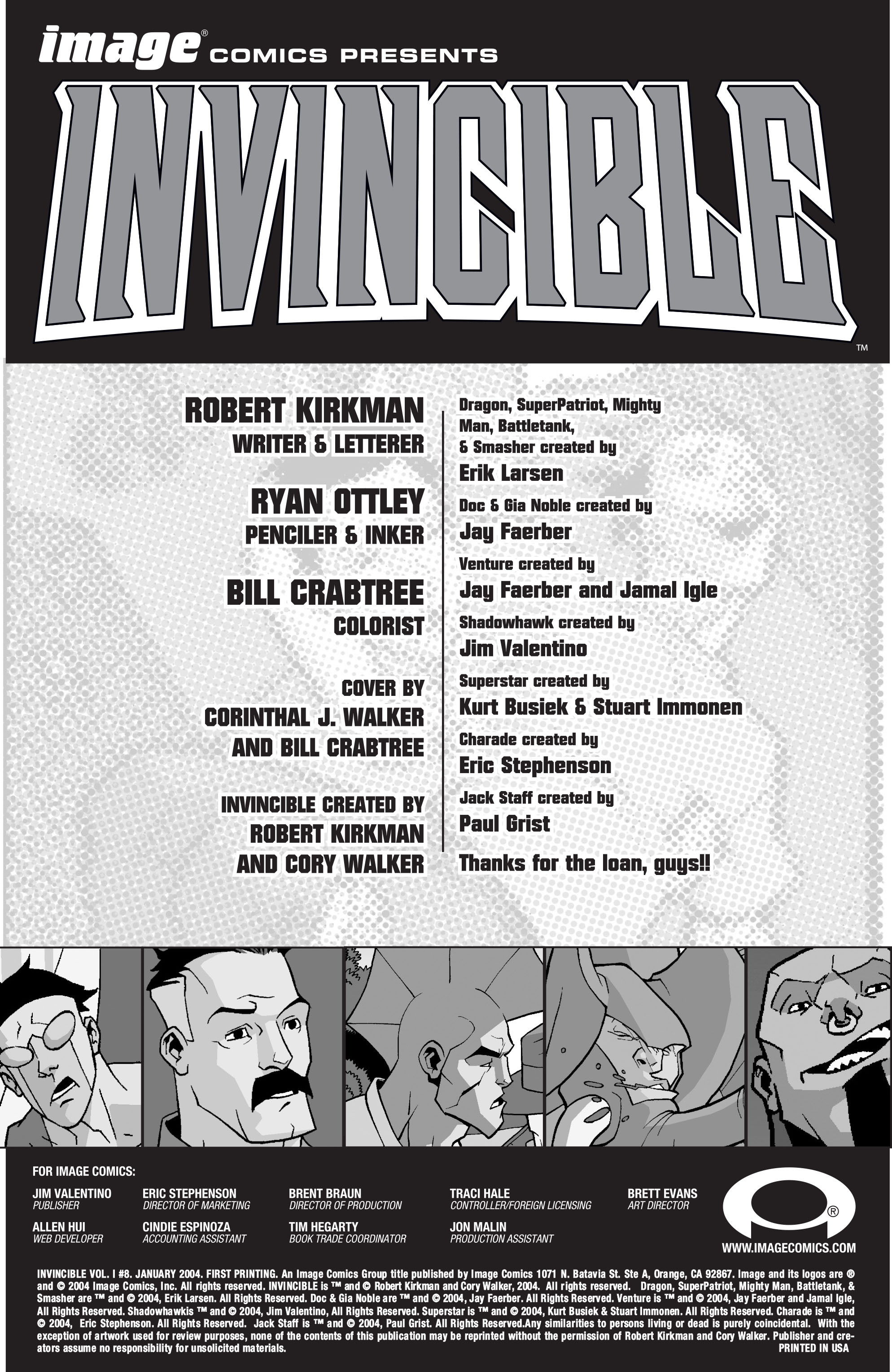 Read Invincible (2003) Manga Online