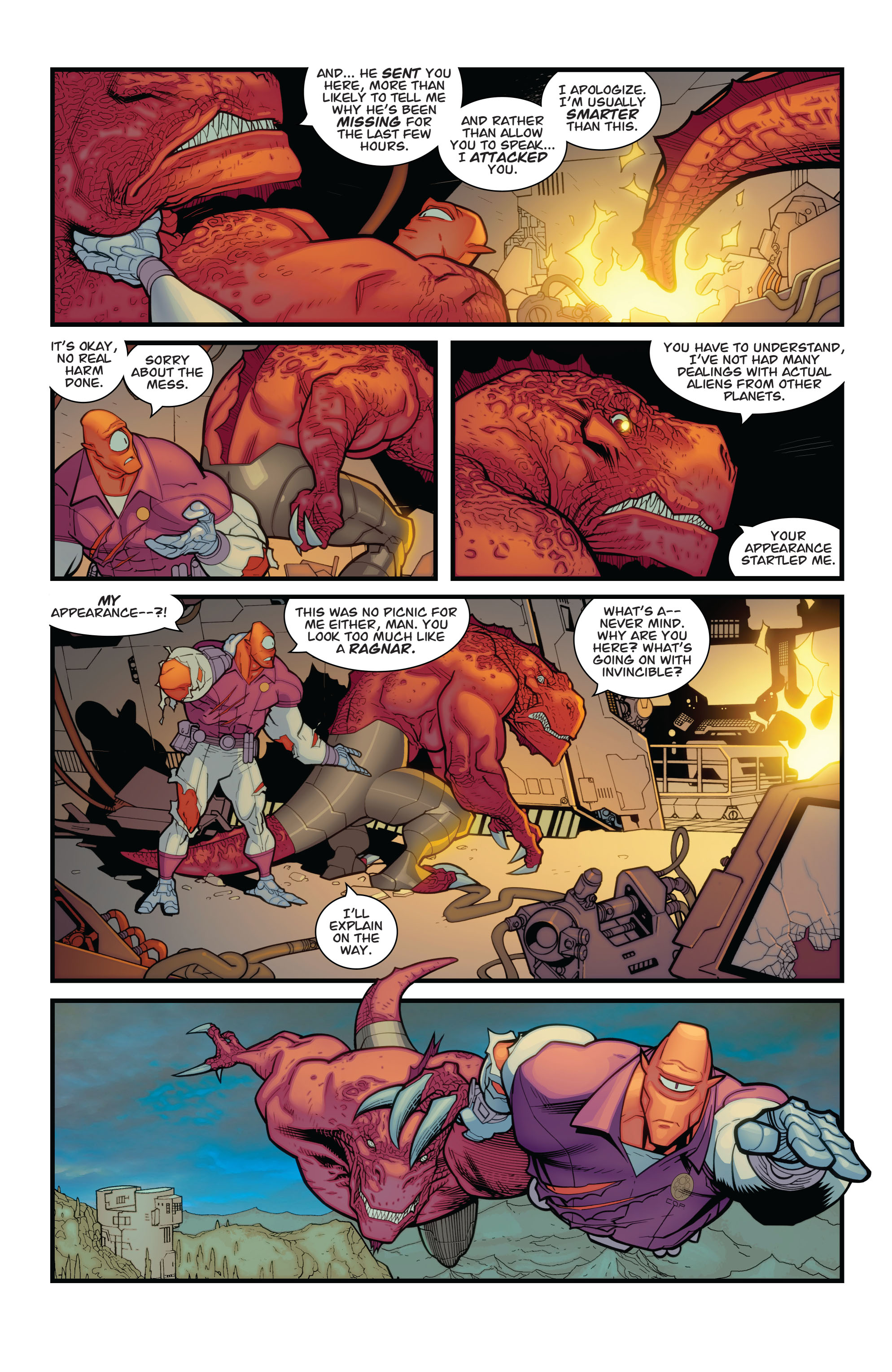 Read Invincible (2003) Manga Online