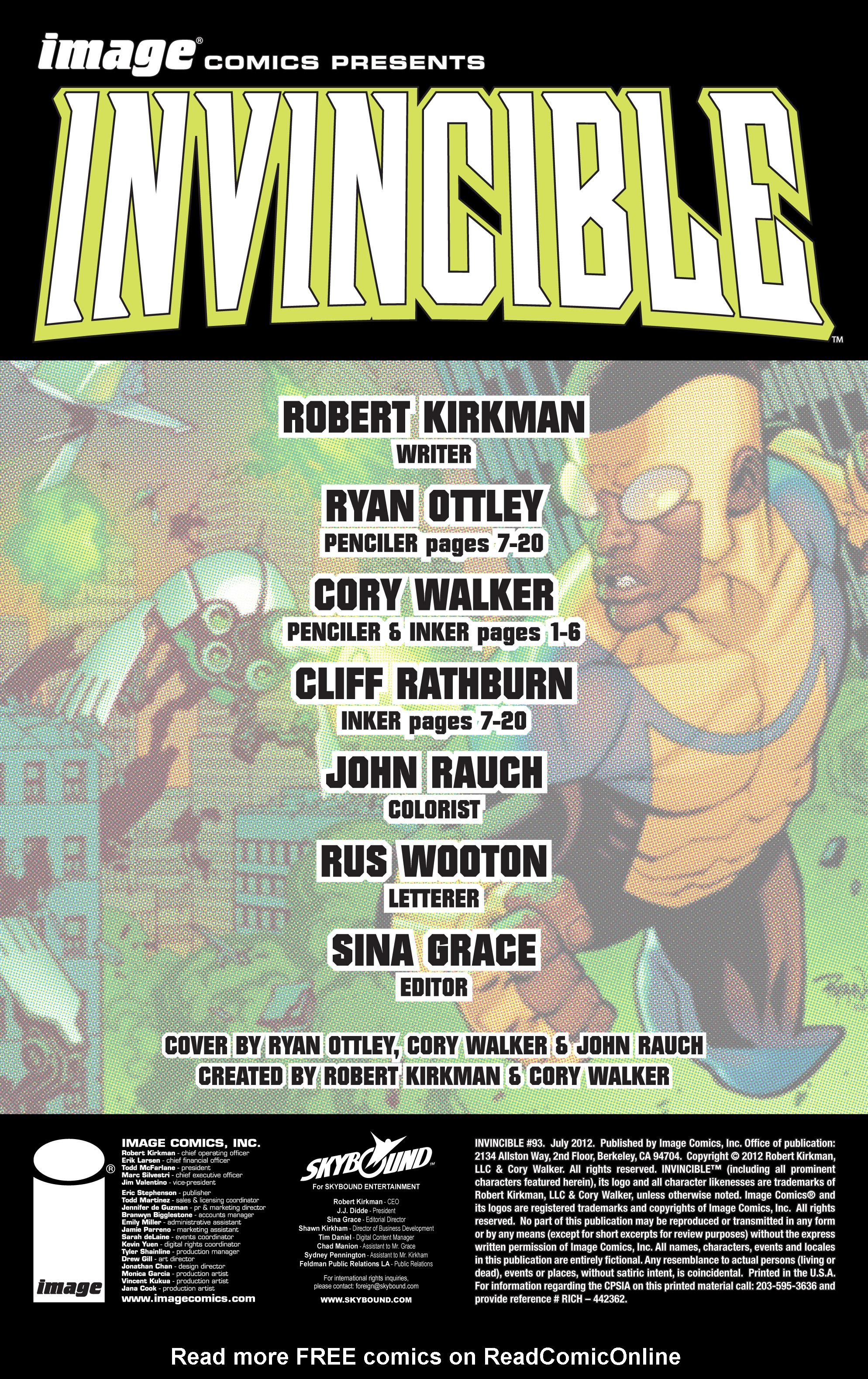 Read Invincible (2003) Manga Online