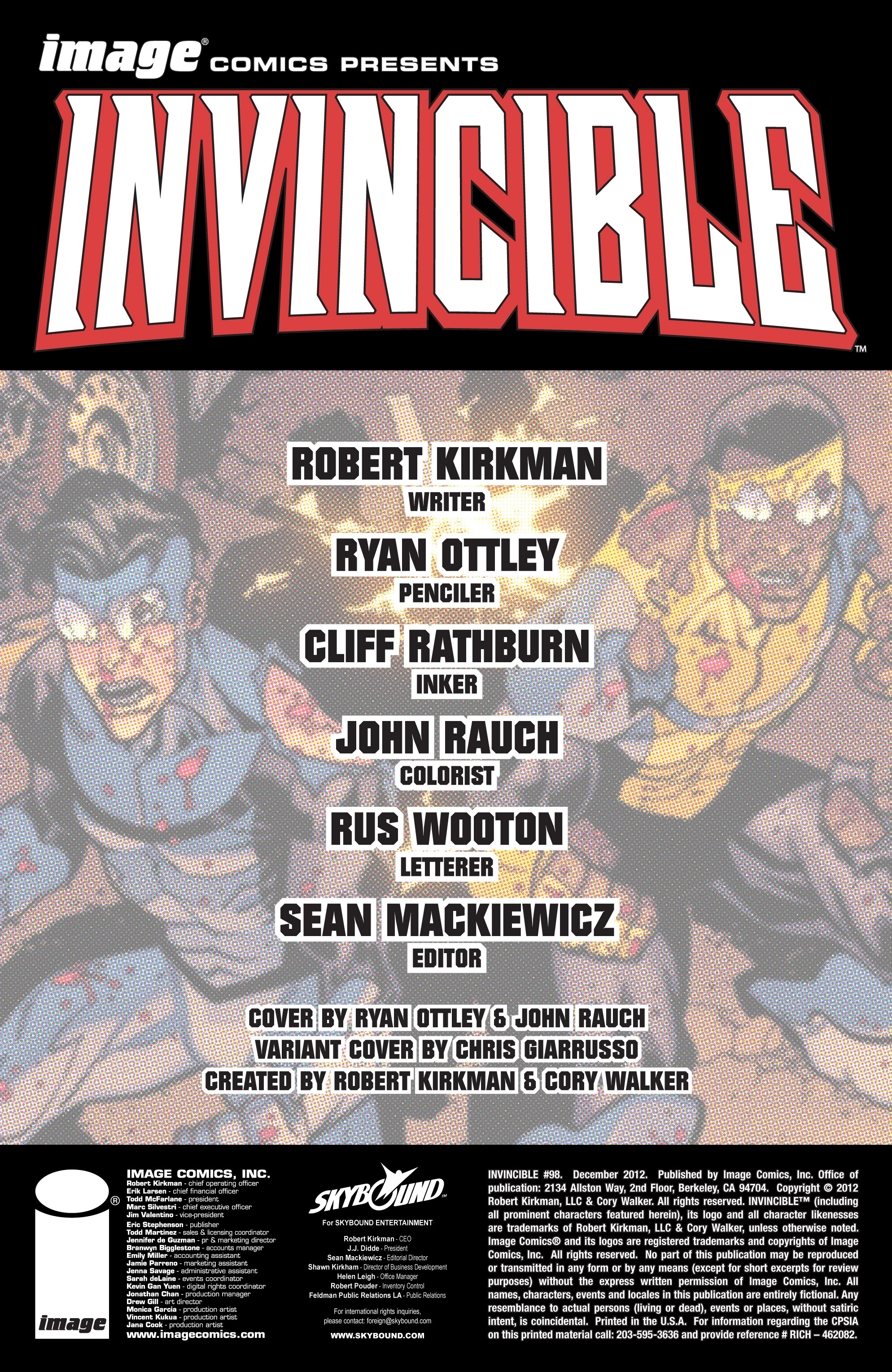 Read Invincible (2003) Manga Online