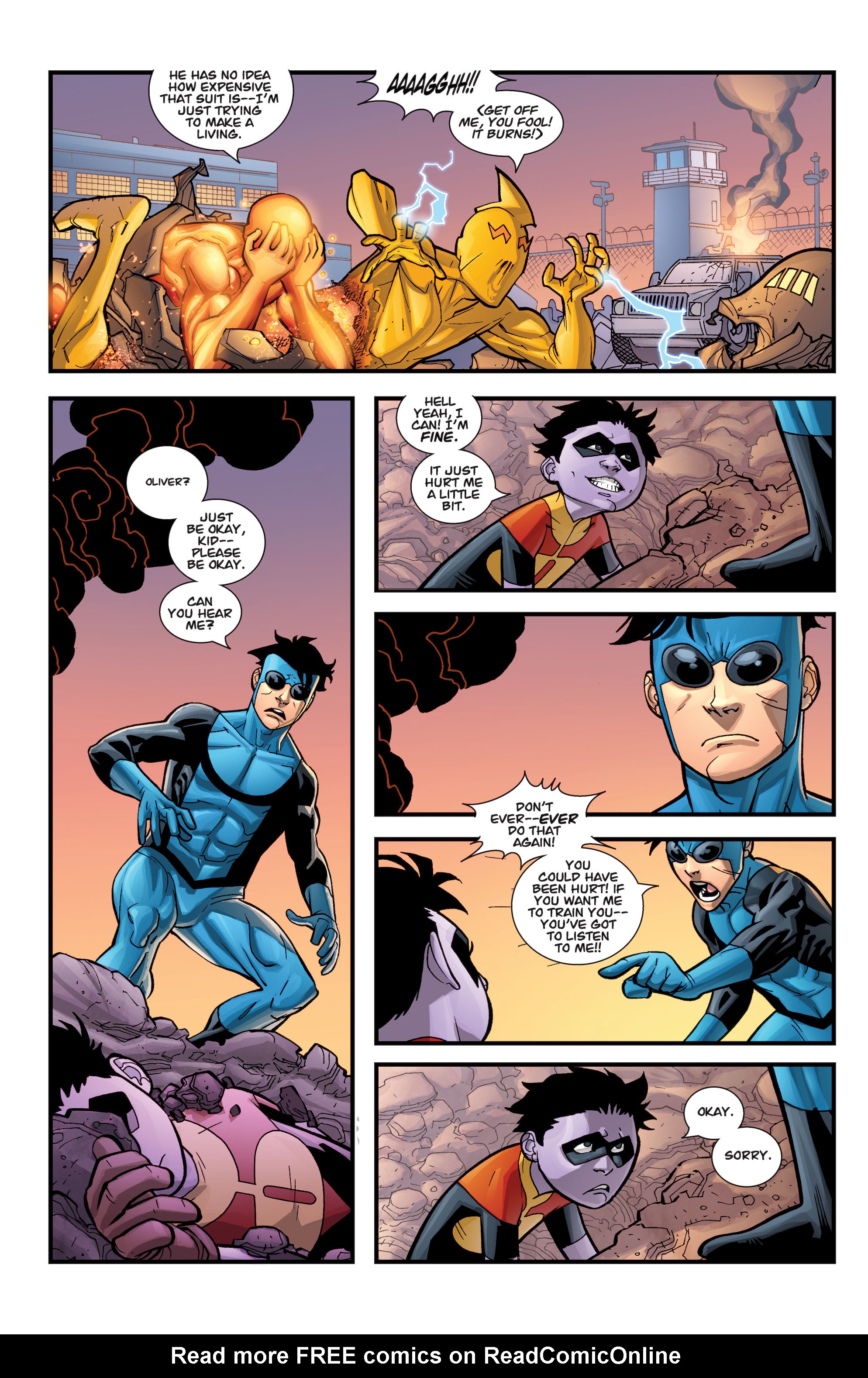 Read Invincible (2003) Manga Online
