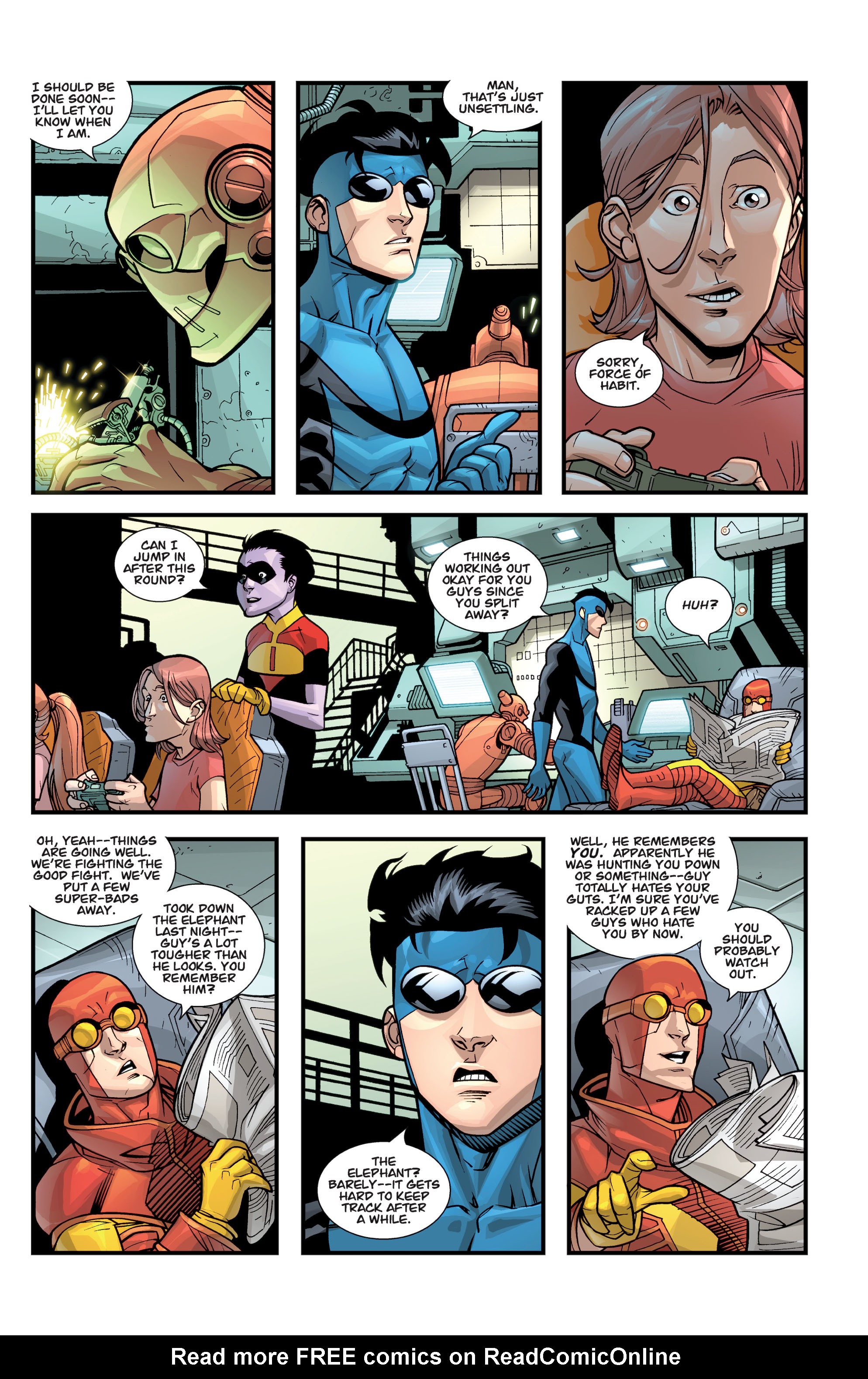 Read Invincible (2003) Manga Online