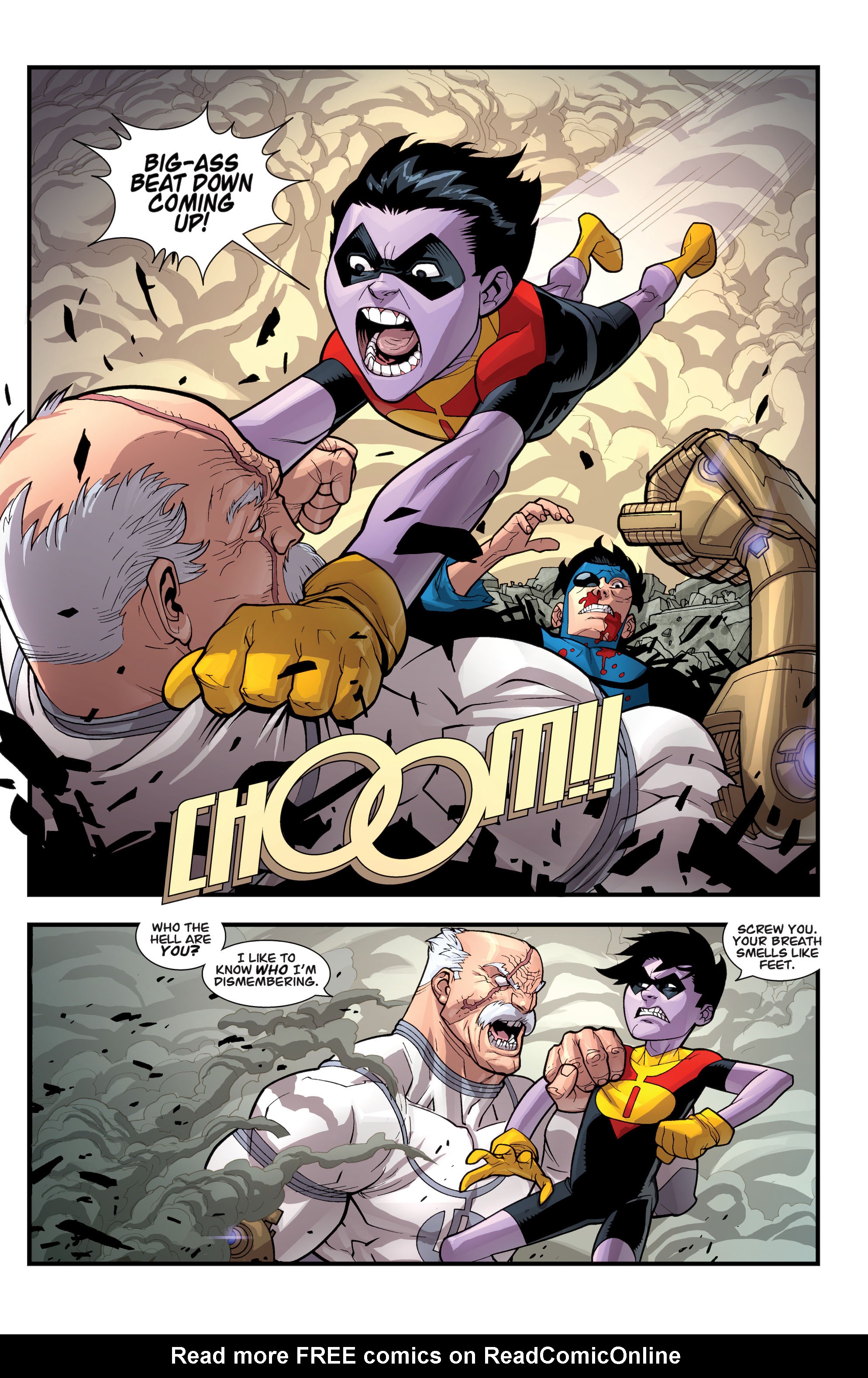 Read Invincible (2003) Manga Online