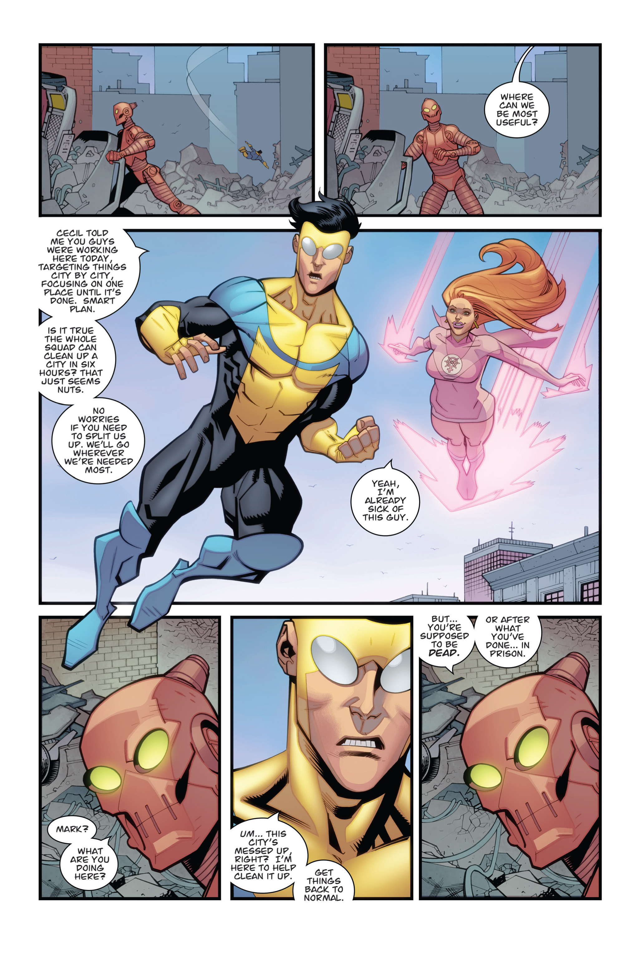 Read Invincible (2003) Manga Online