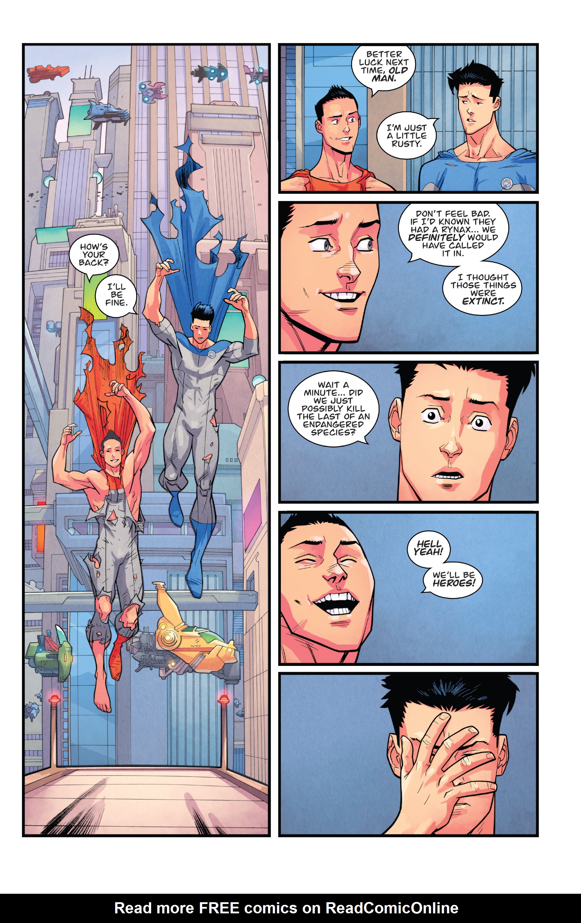 Read Invincible (2003) Manga Online