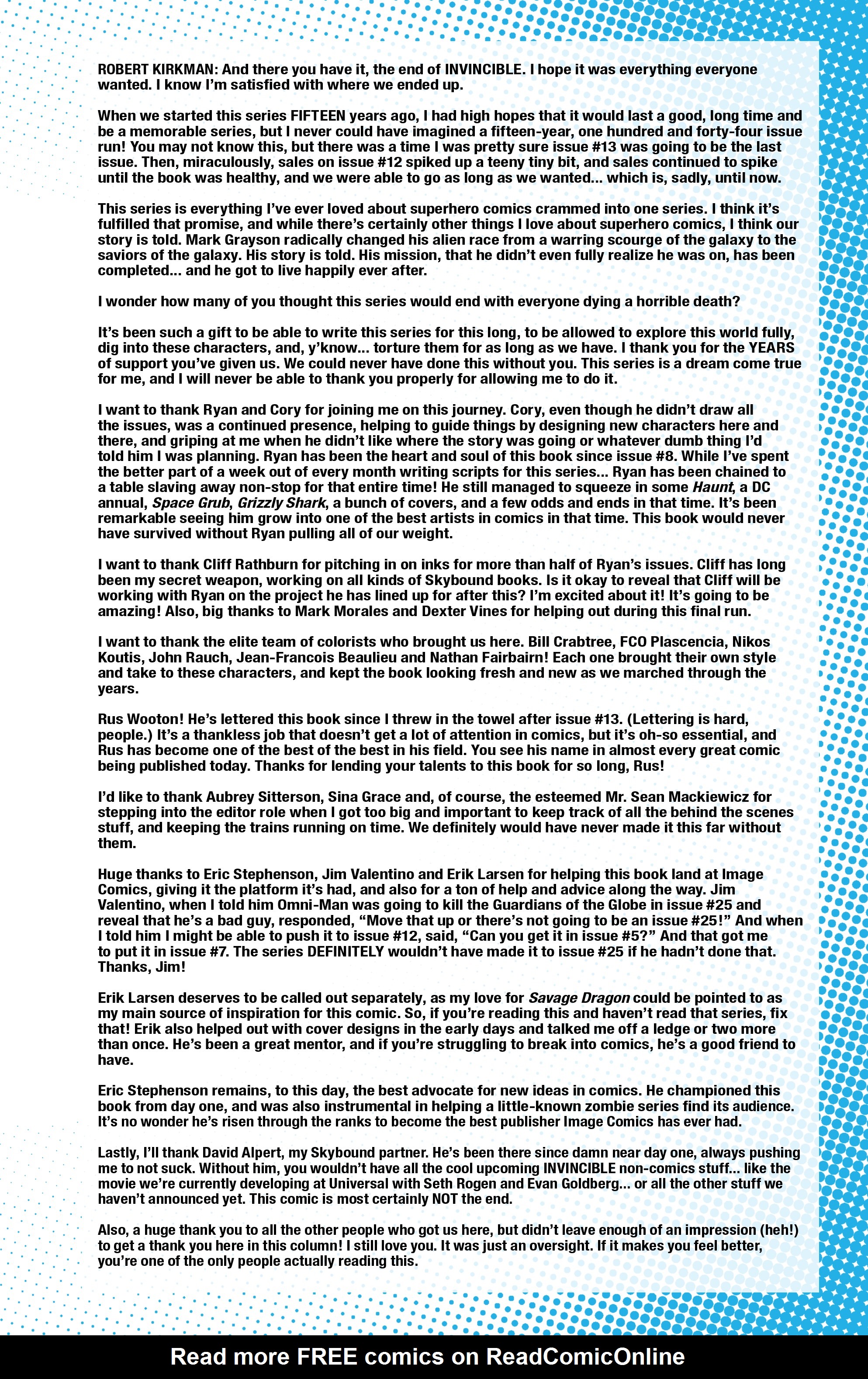 Read Invincible (2003) Manga Online