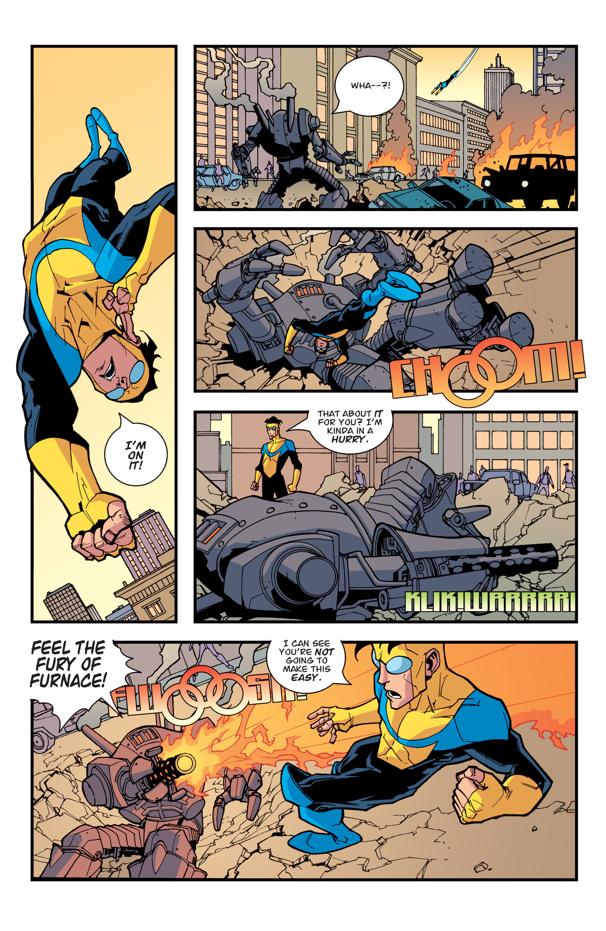 Read Invincible (2003) Manga Online