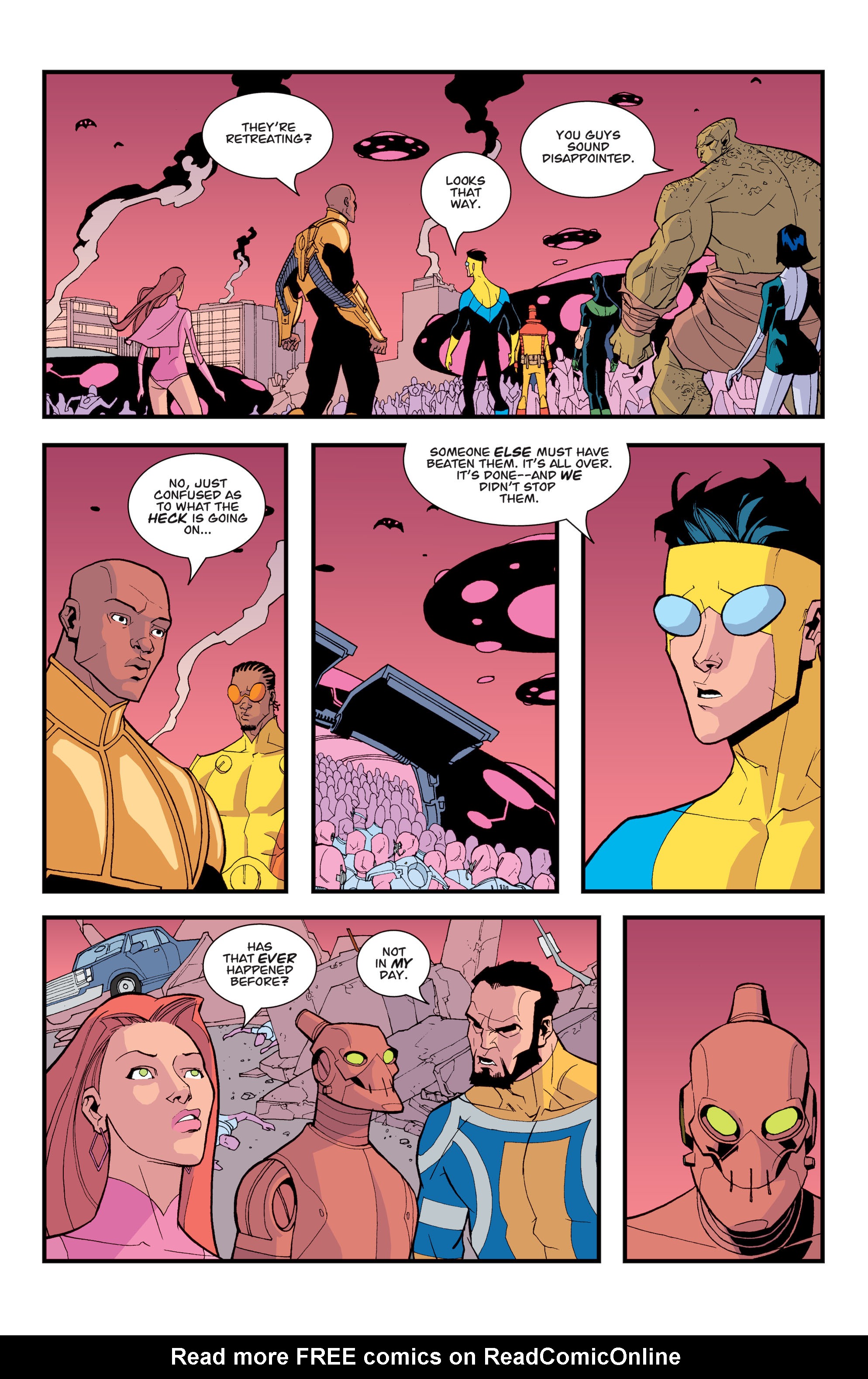 Read Invincible (2003) Manga Online