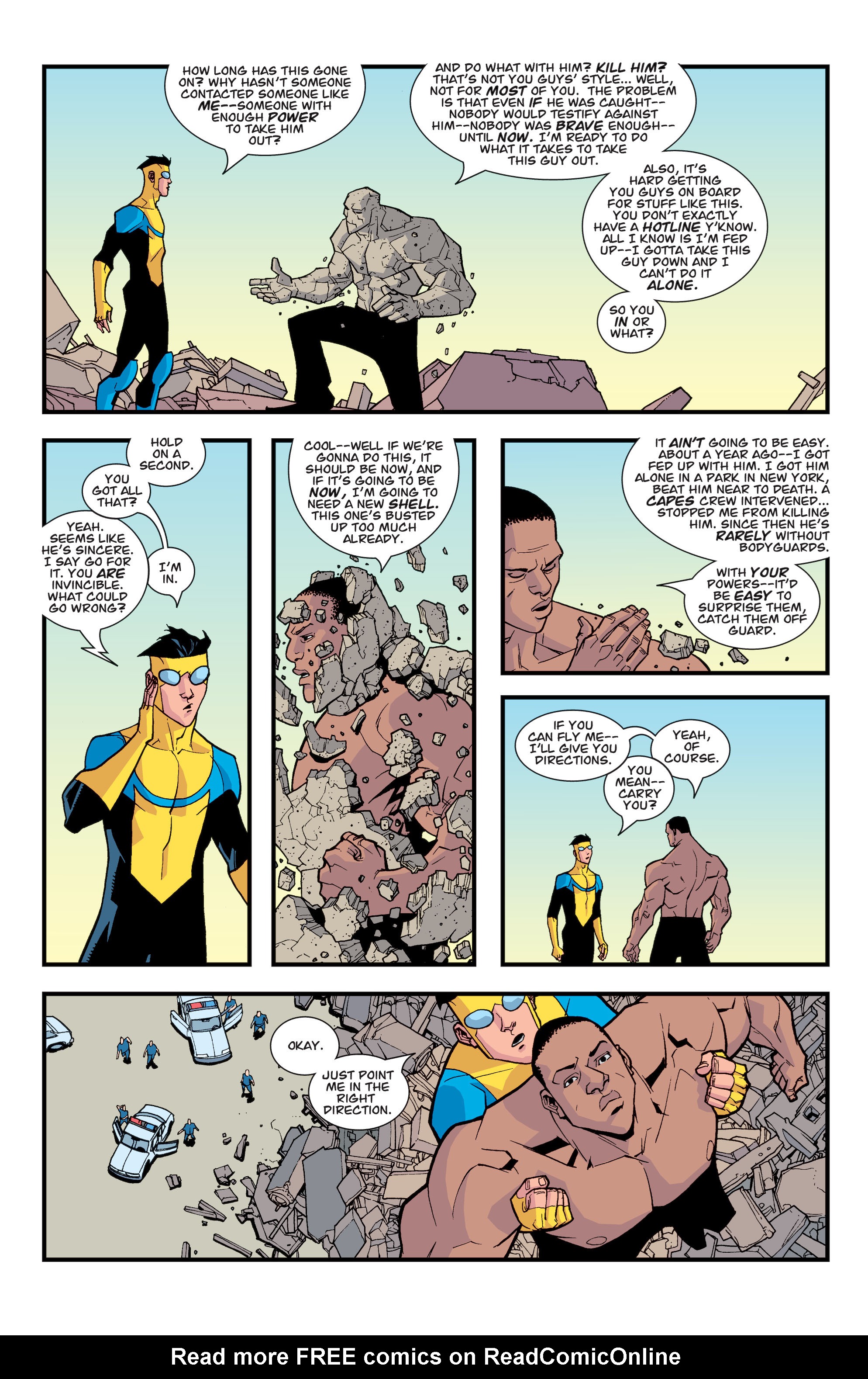 Read Invincible (2003) Manga Online