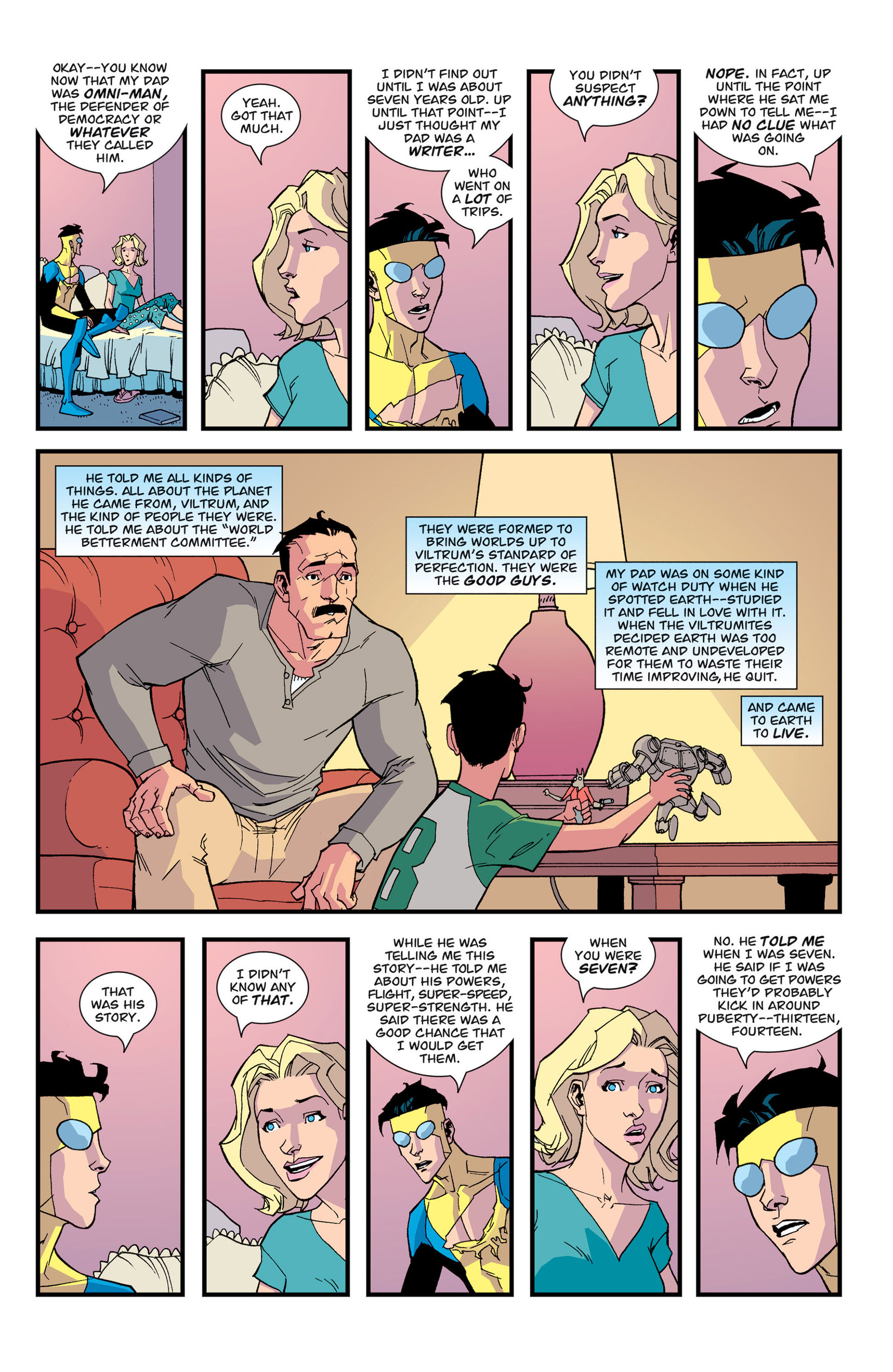 Read Invincible (2003) Manga Online