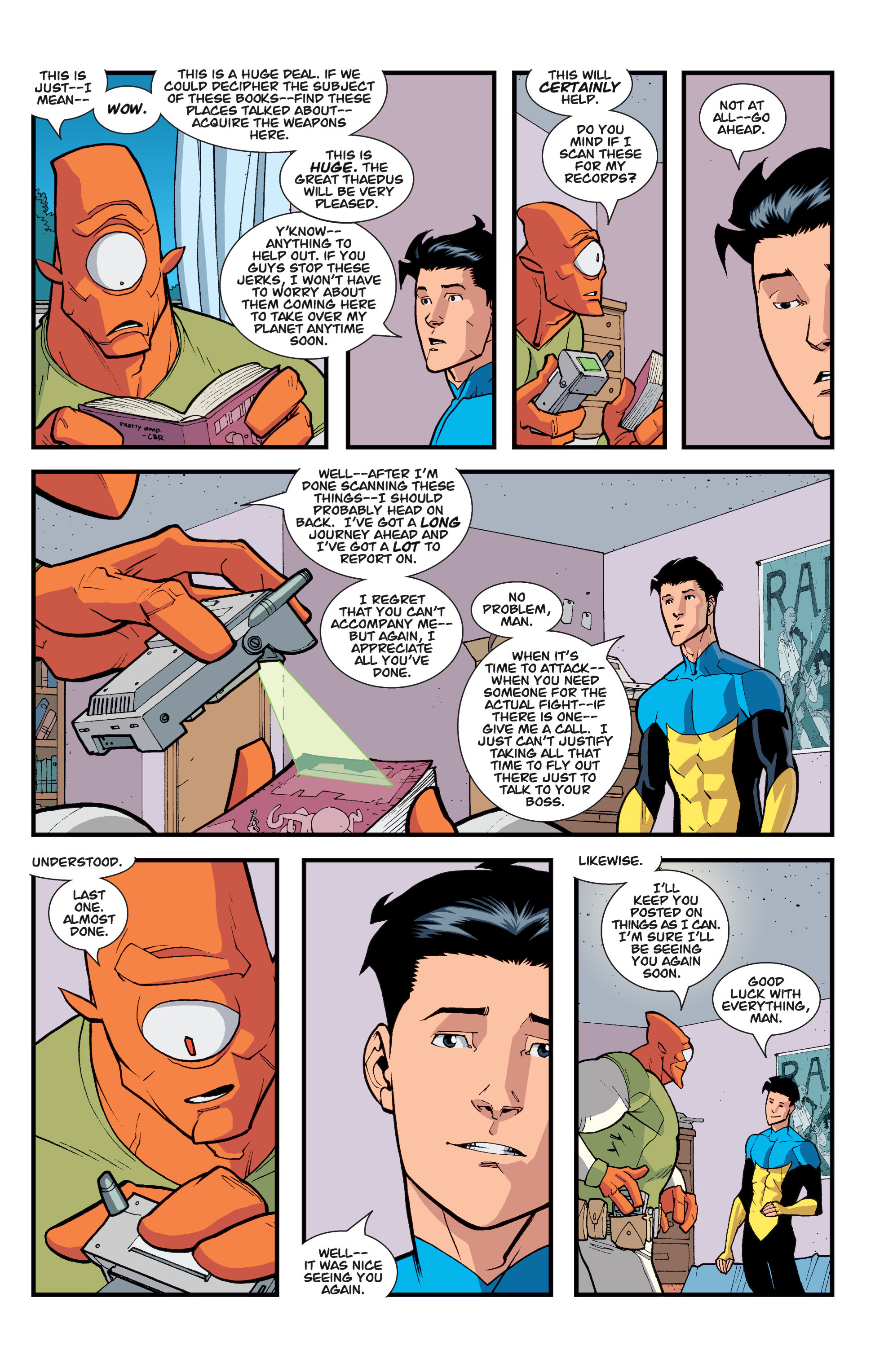 Read Invincible (2003) Manga Online