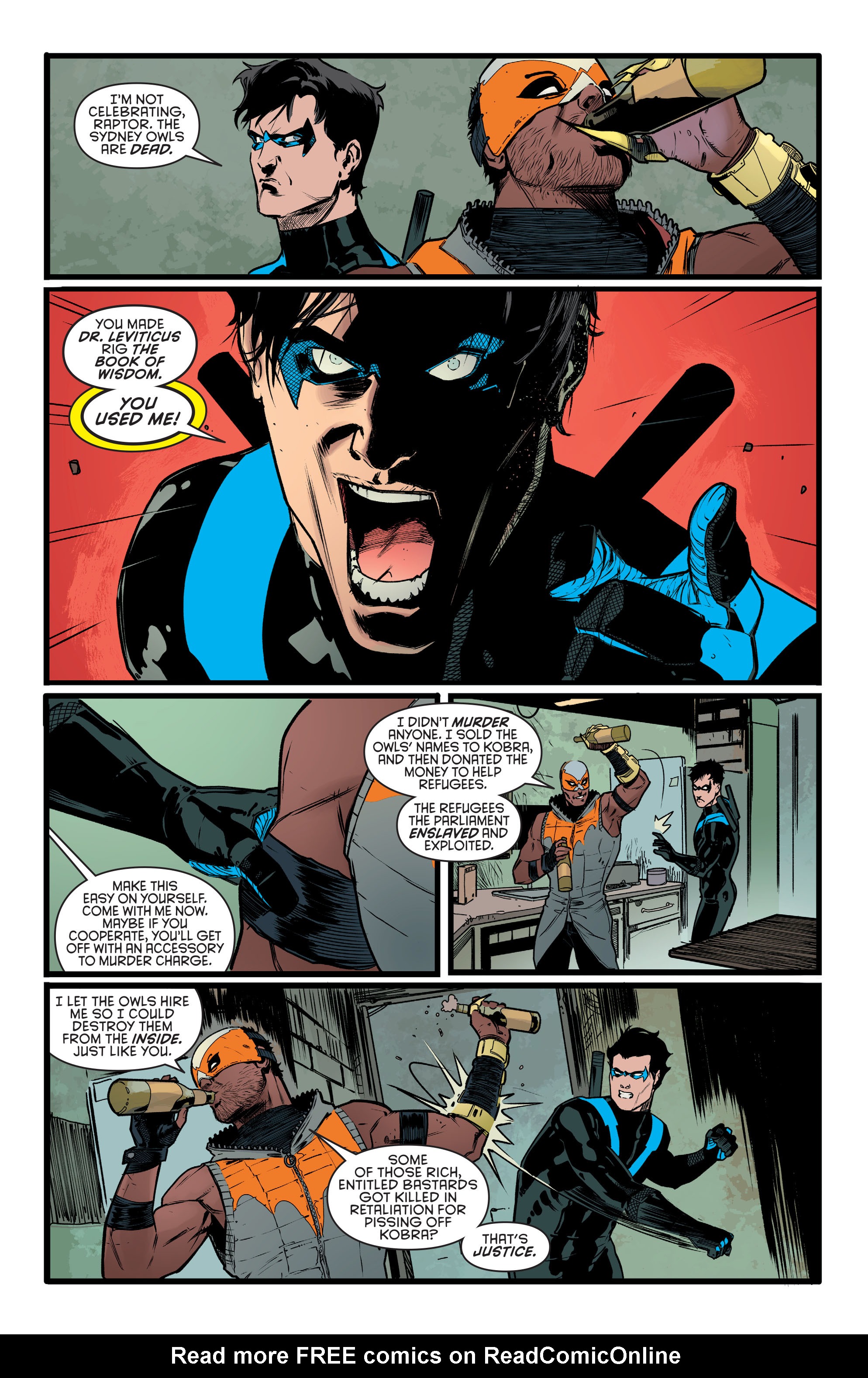 Read Nightwing (2016) Manga Online