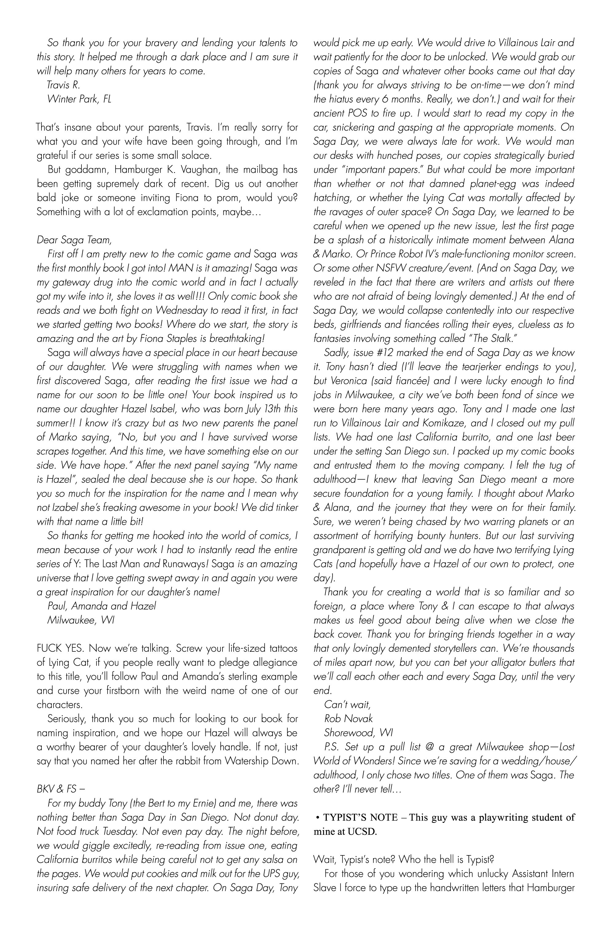 Read Saga Manga Online