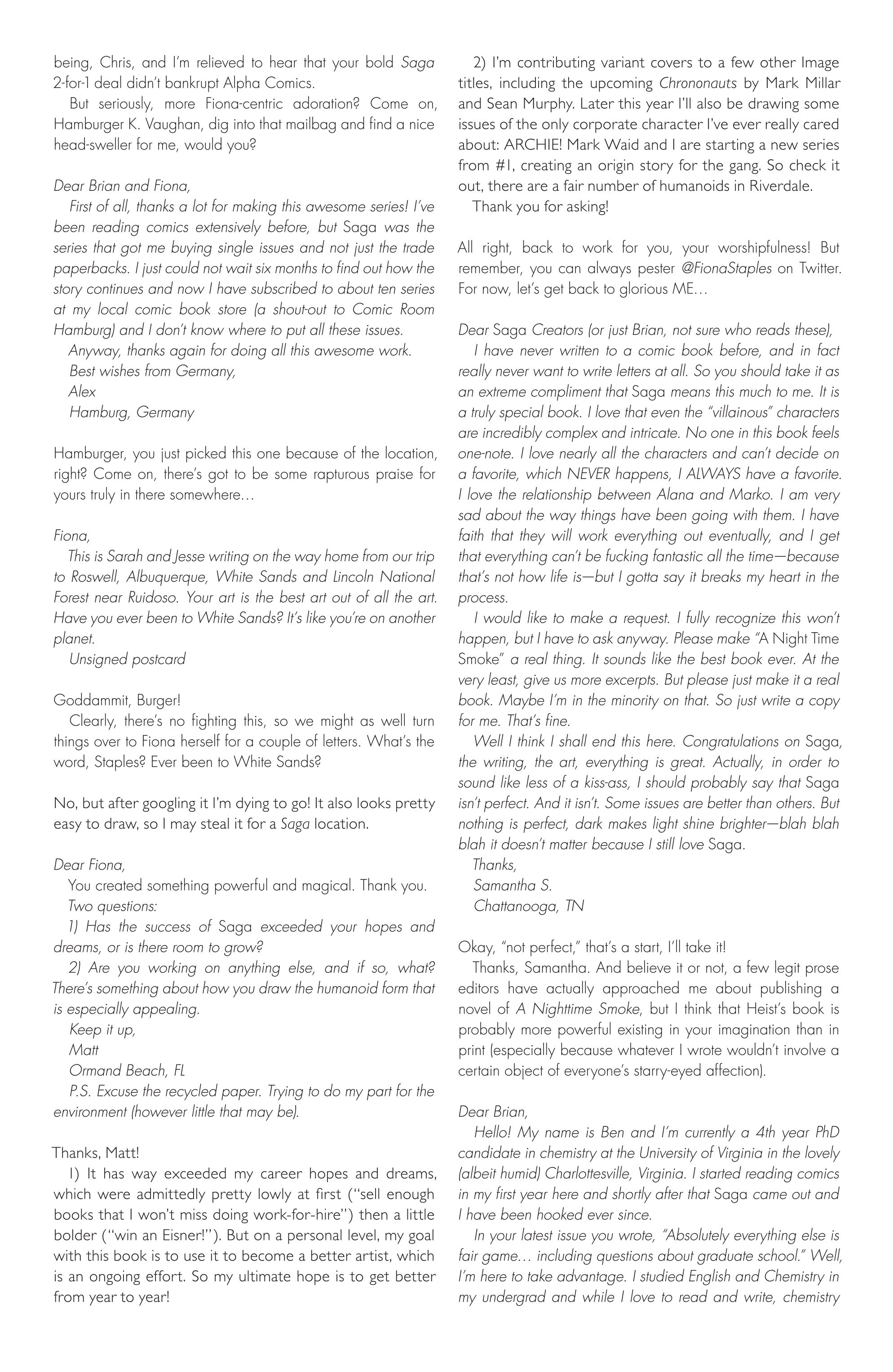 Read Saga Manga Online