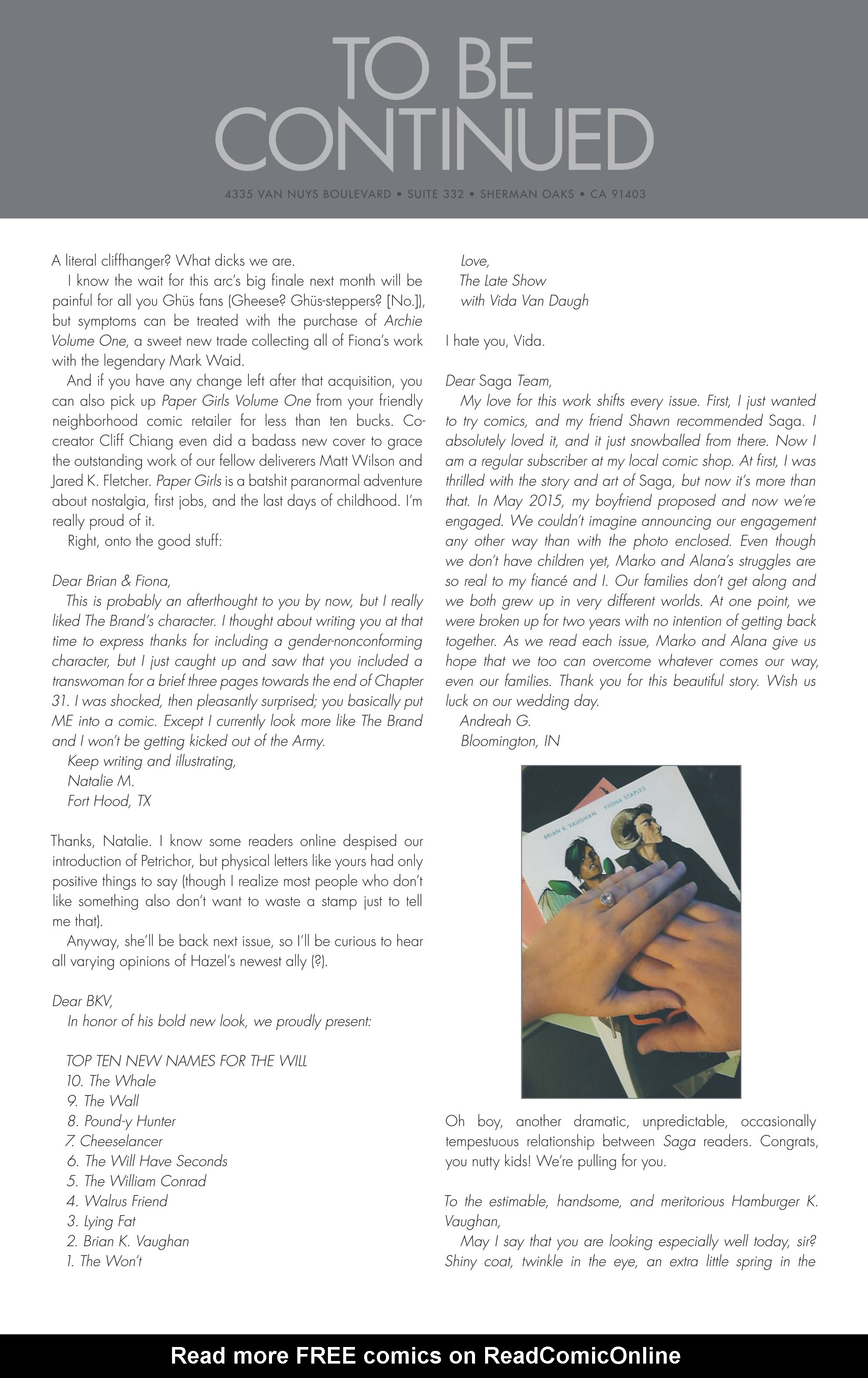 Read Saga Manga Online