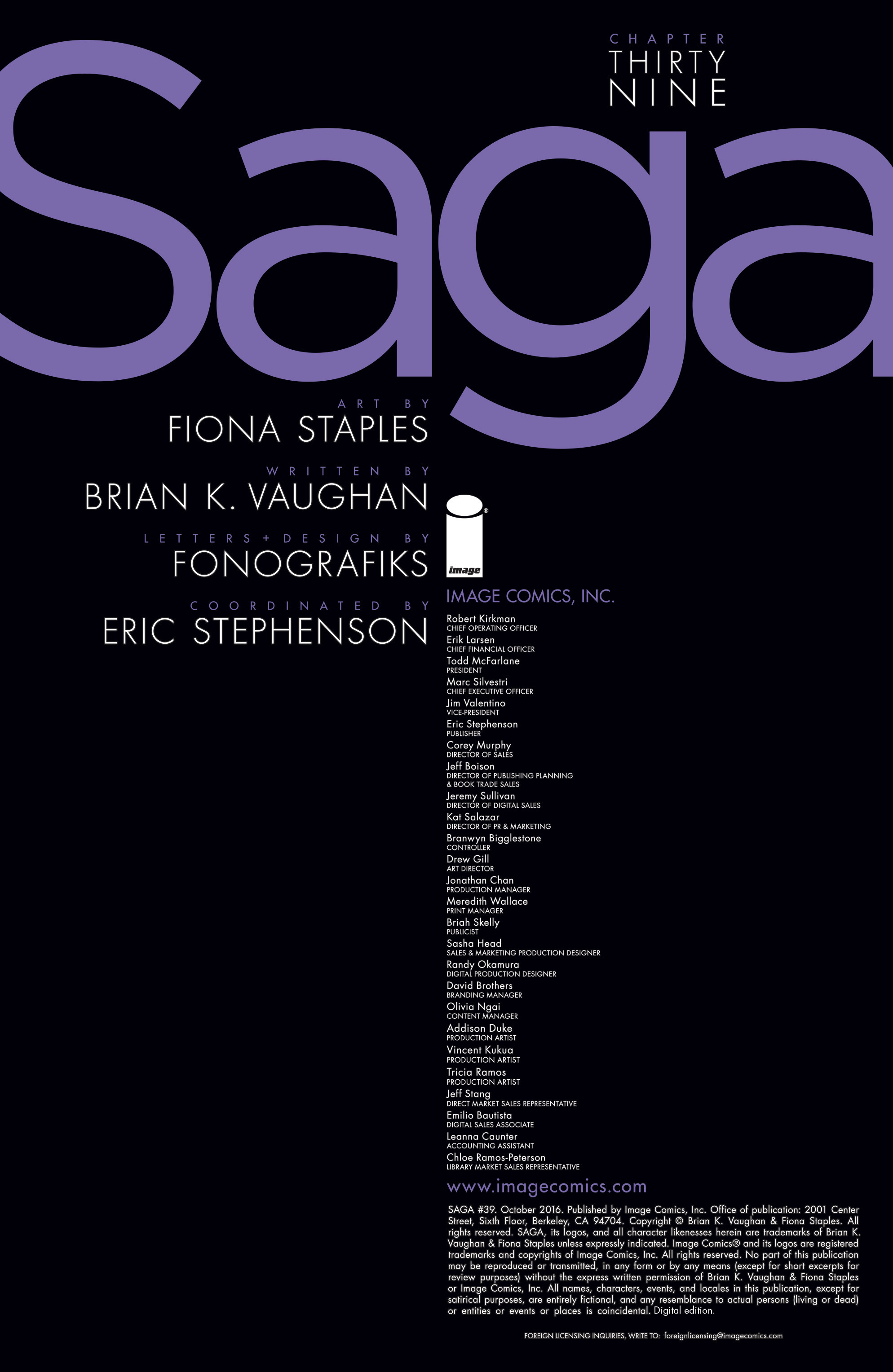 Read Saga Manga Online