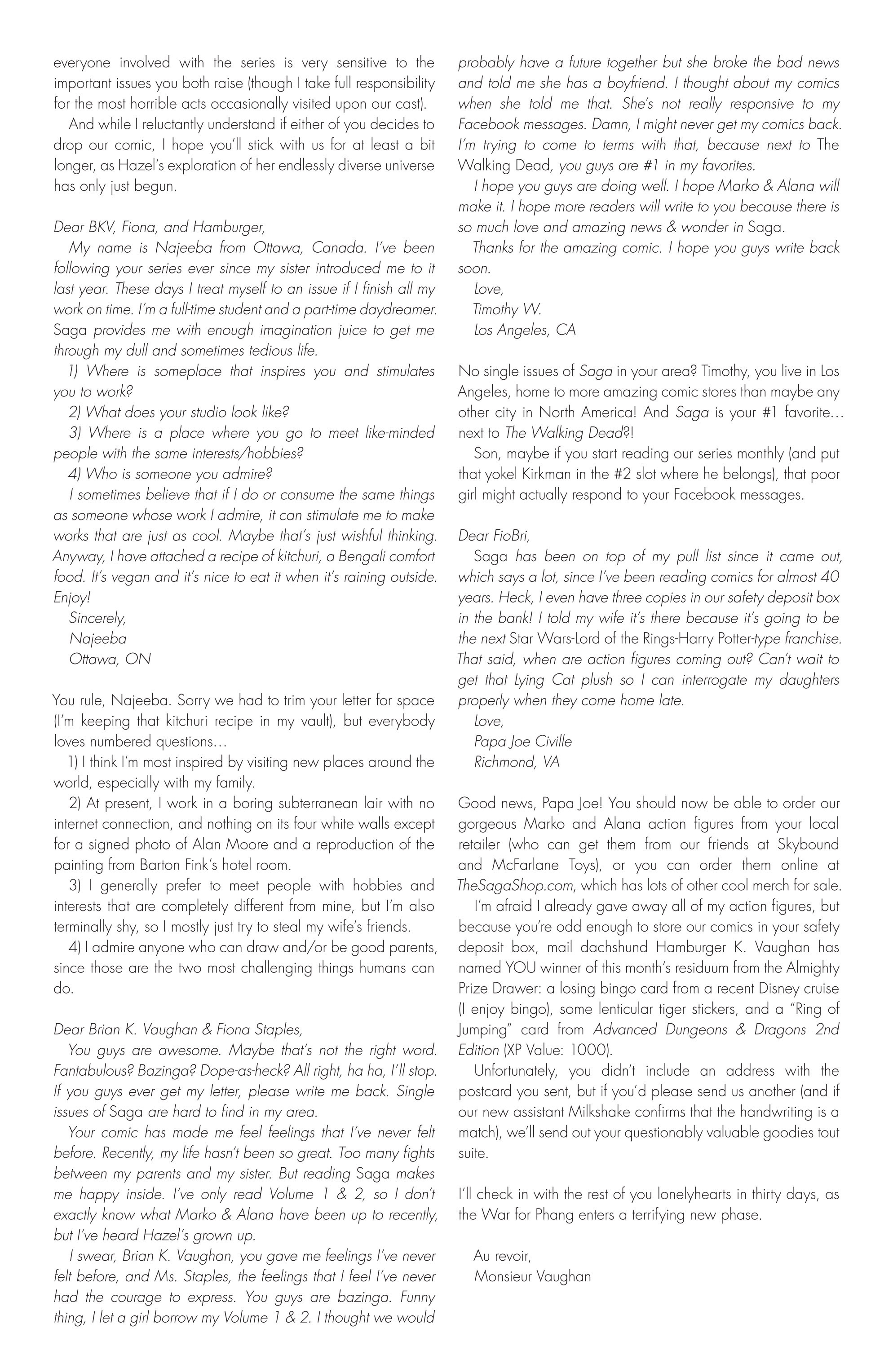 Read Saga Manga Online