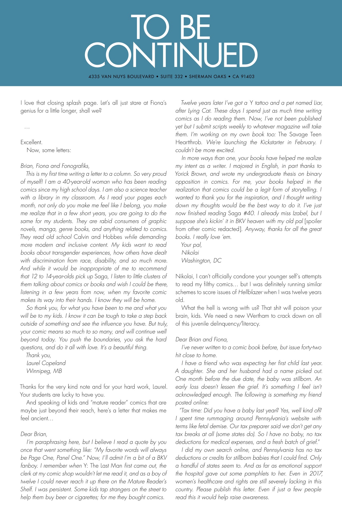 Read Saga Manga Online