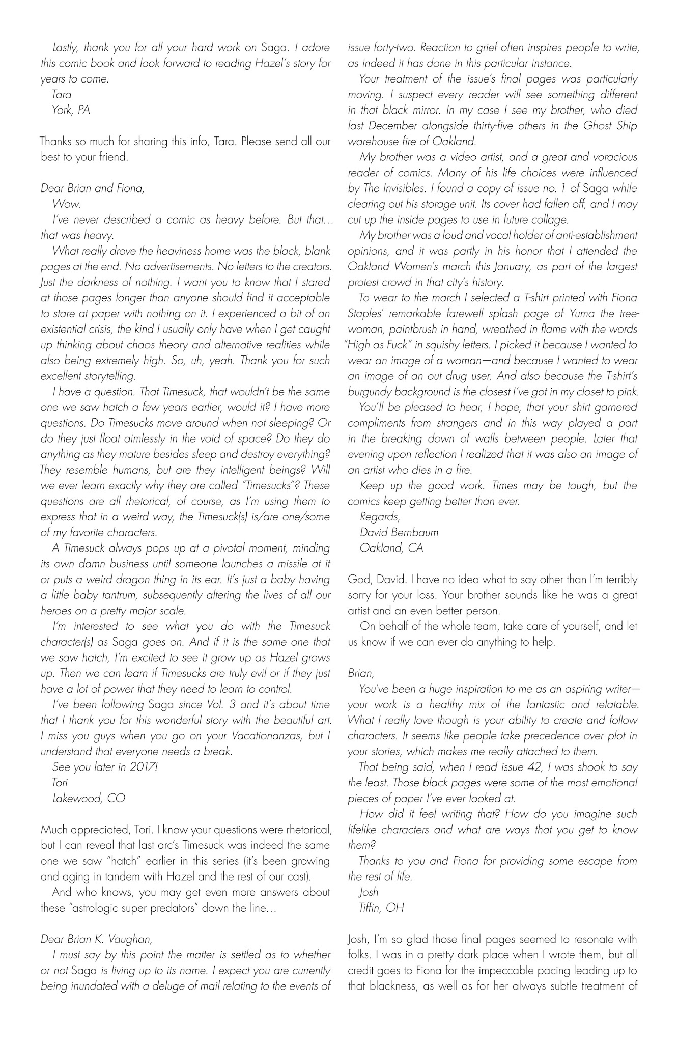 Read Saga Manga Online