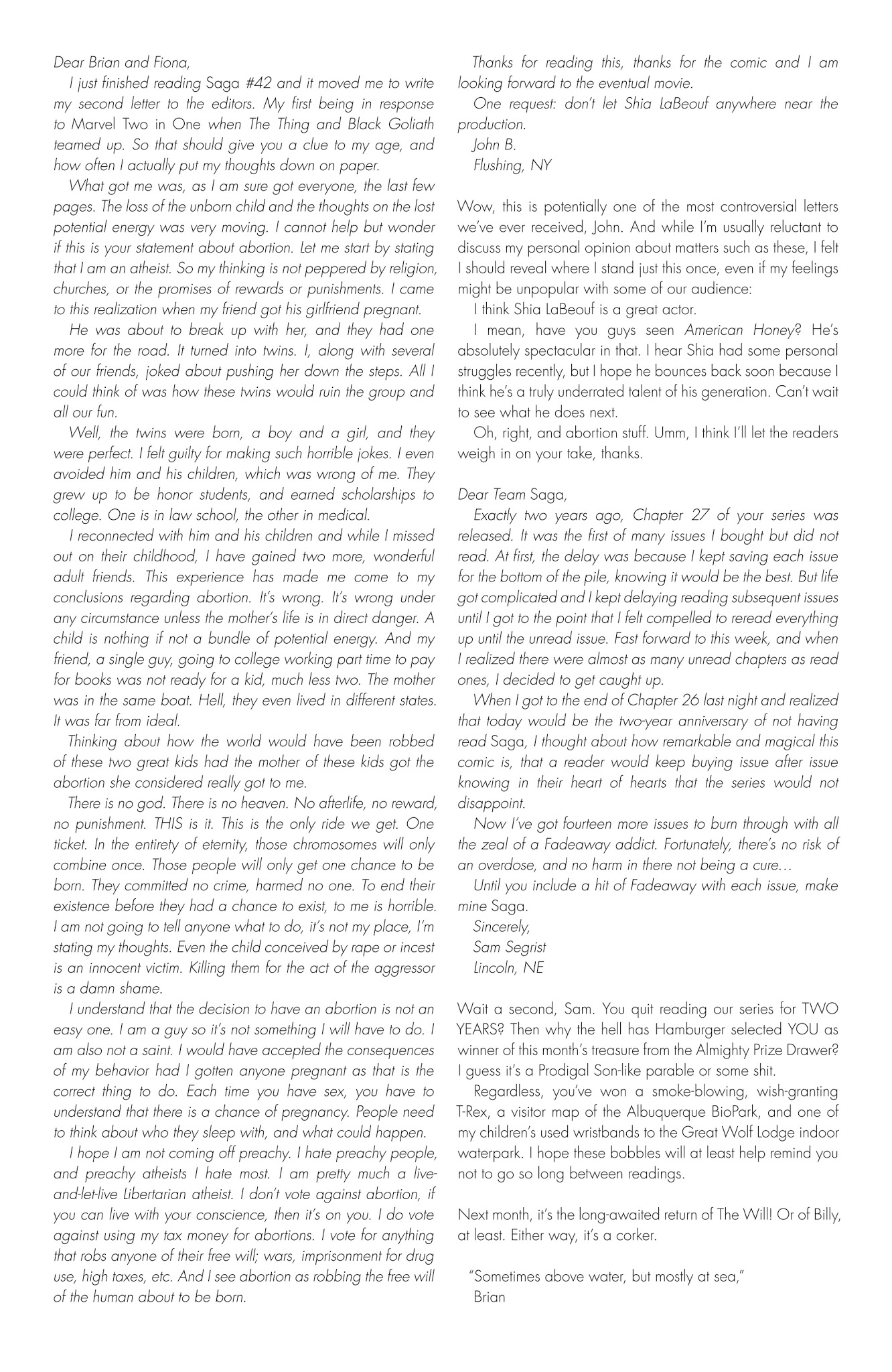 Read Saga Manga Online