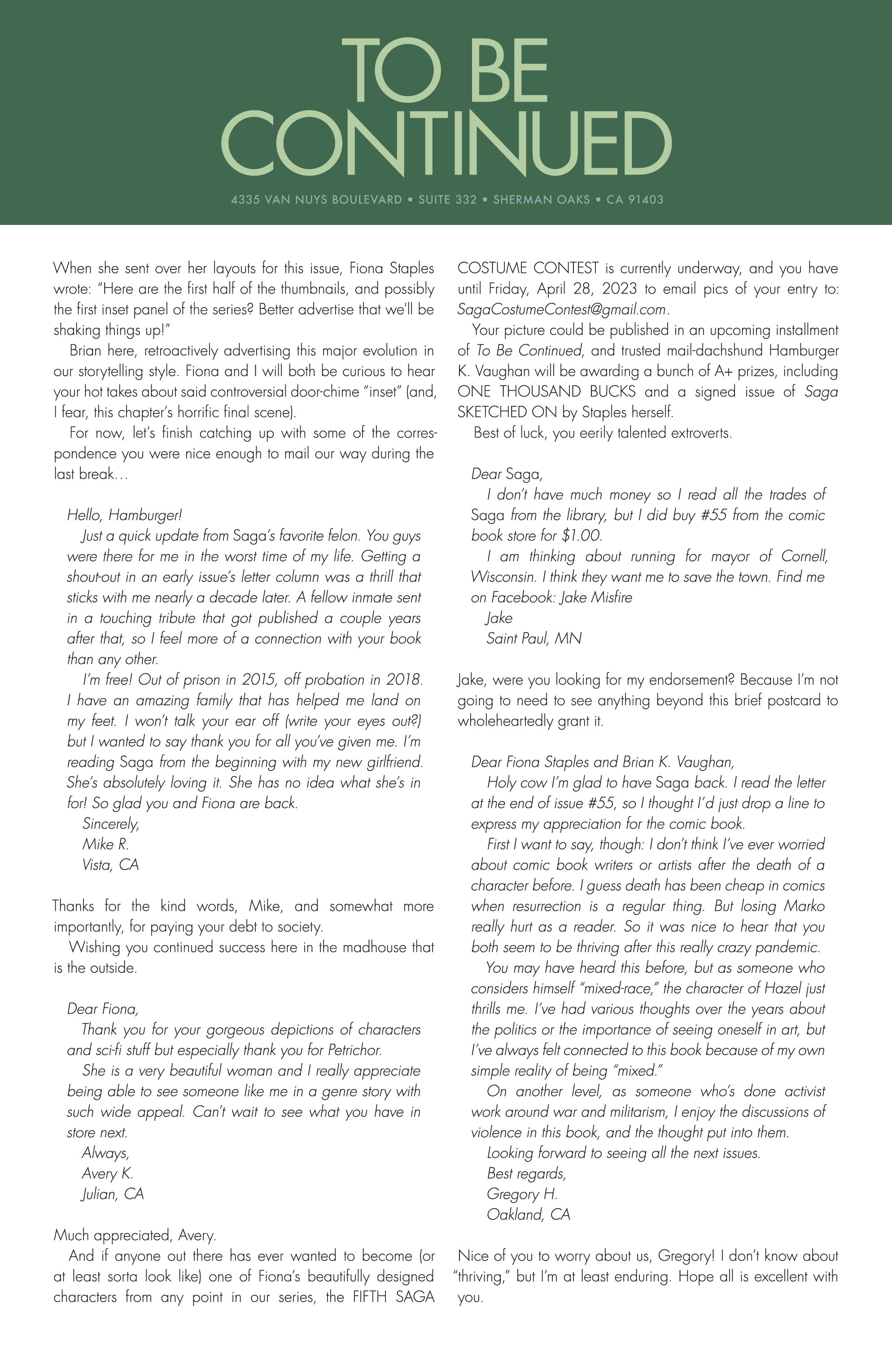 Read Saga Manga Online