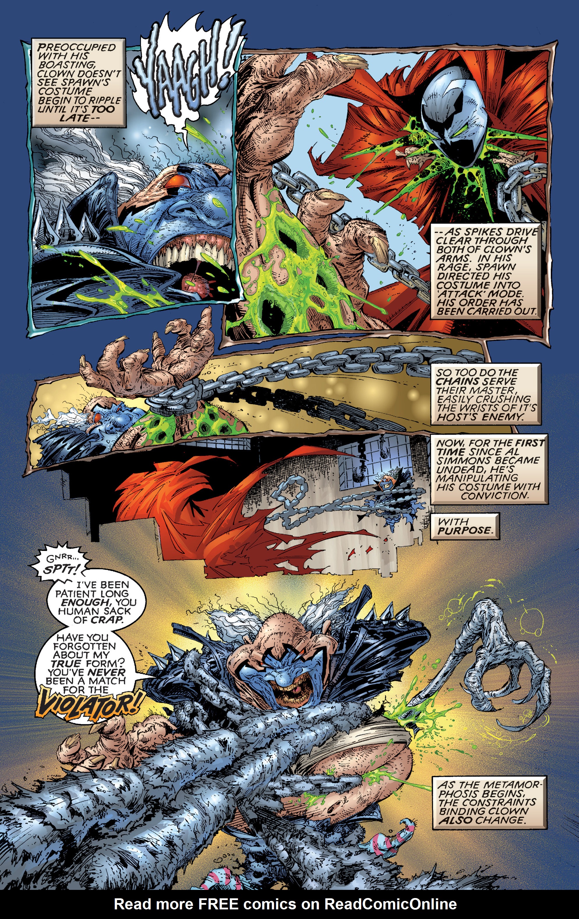 Read Spawn Manga Online