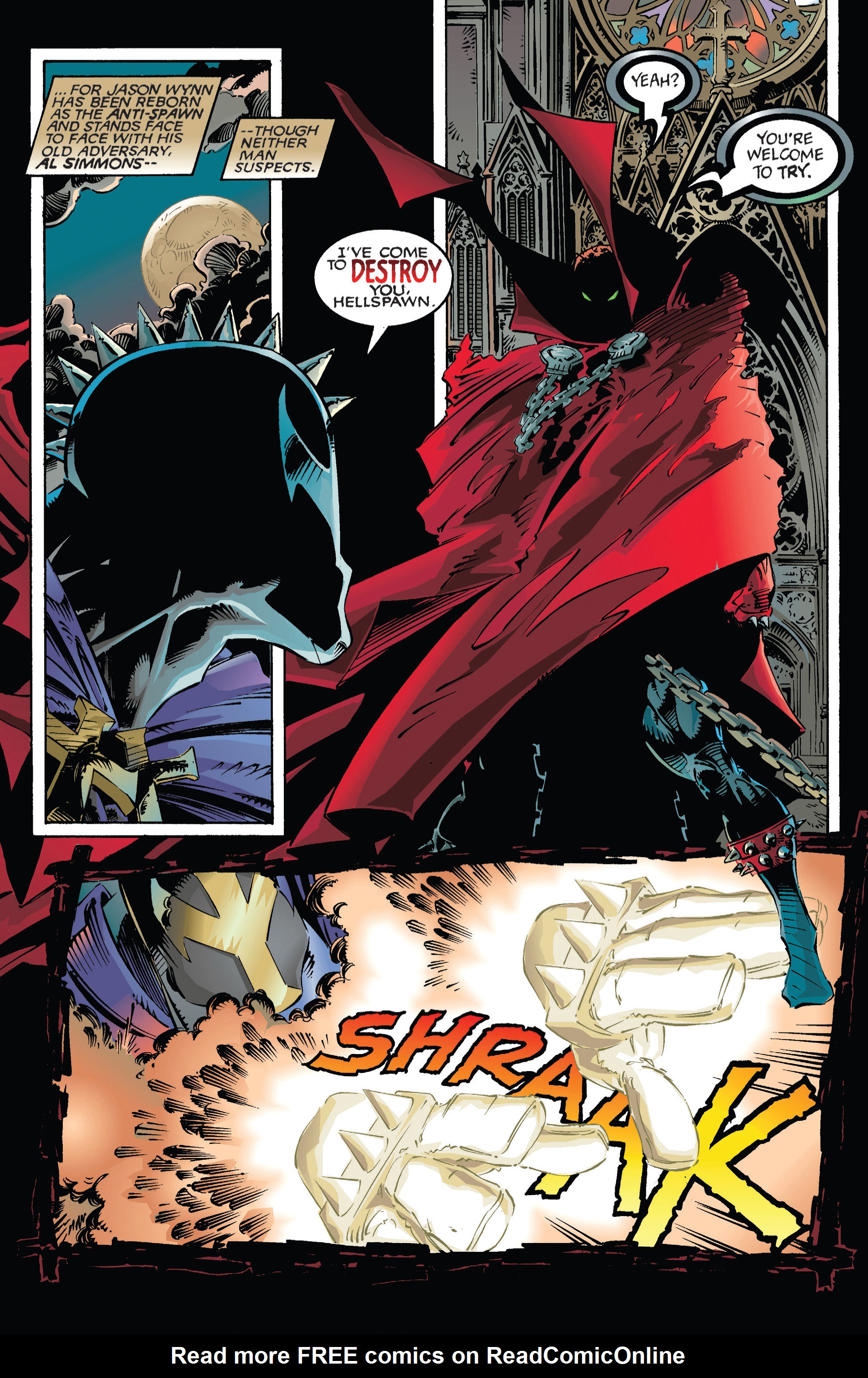 Read Spawn Manga Online