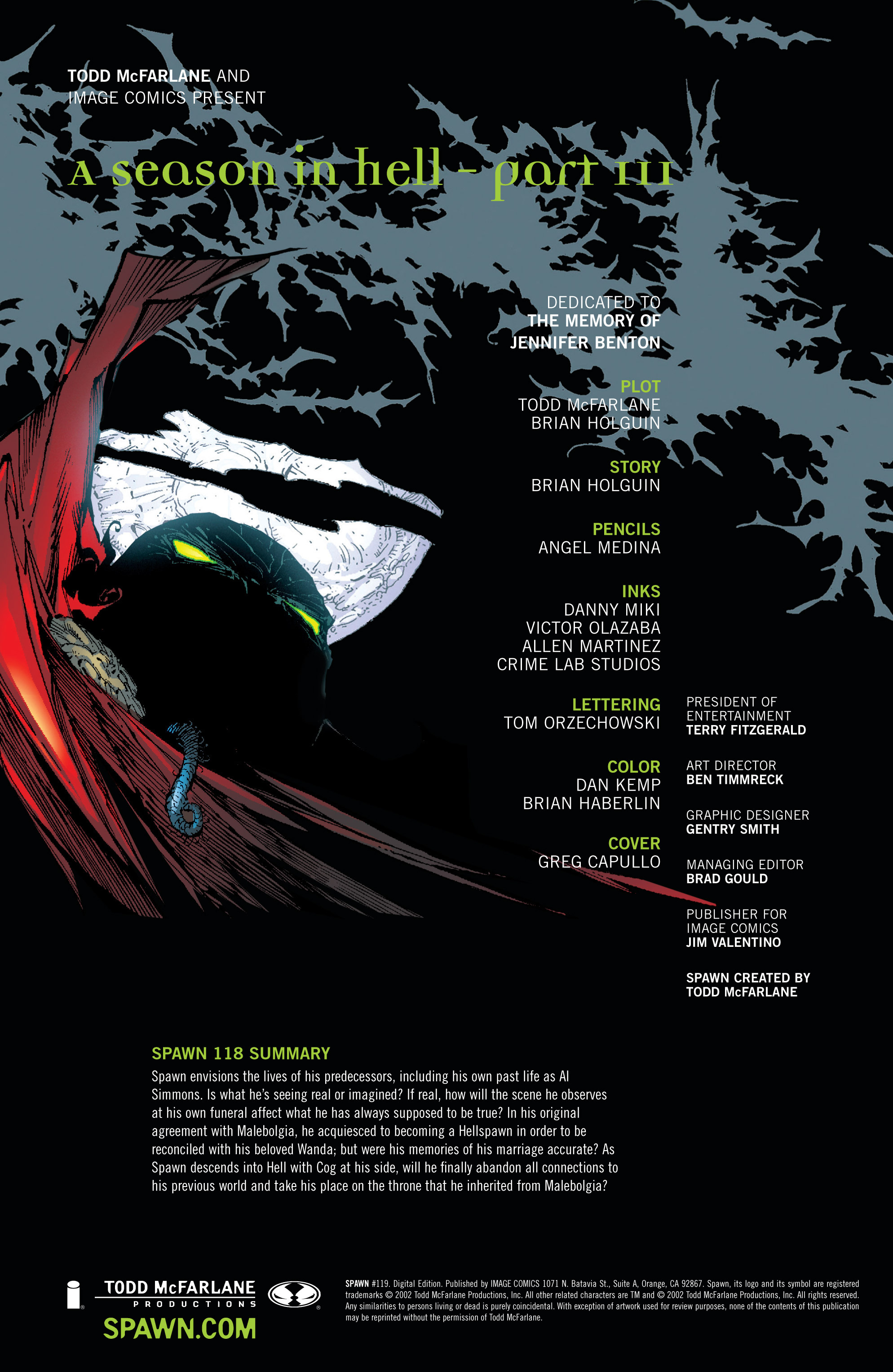 Read Spawn Manga Online