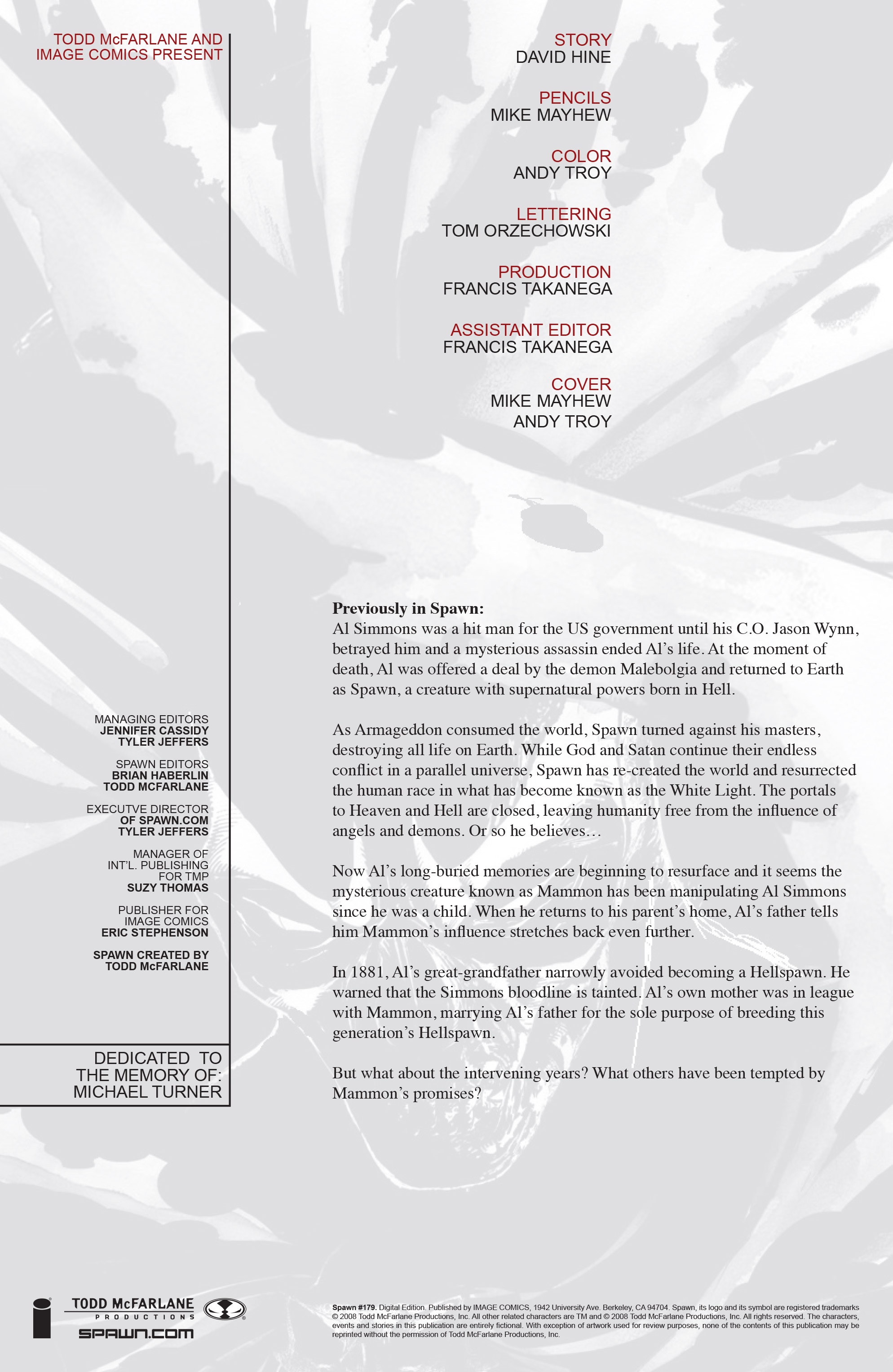 Read Spawn Manga Online