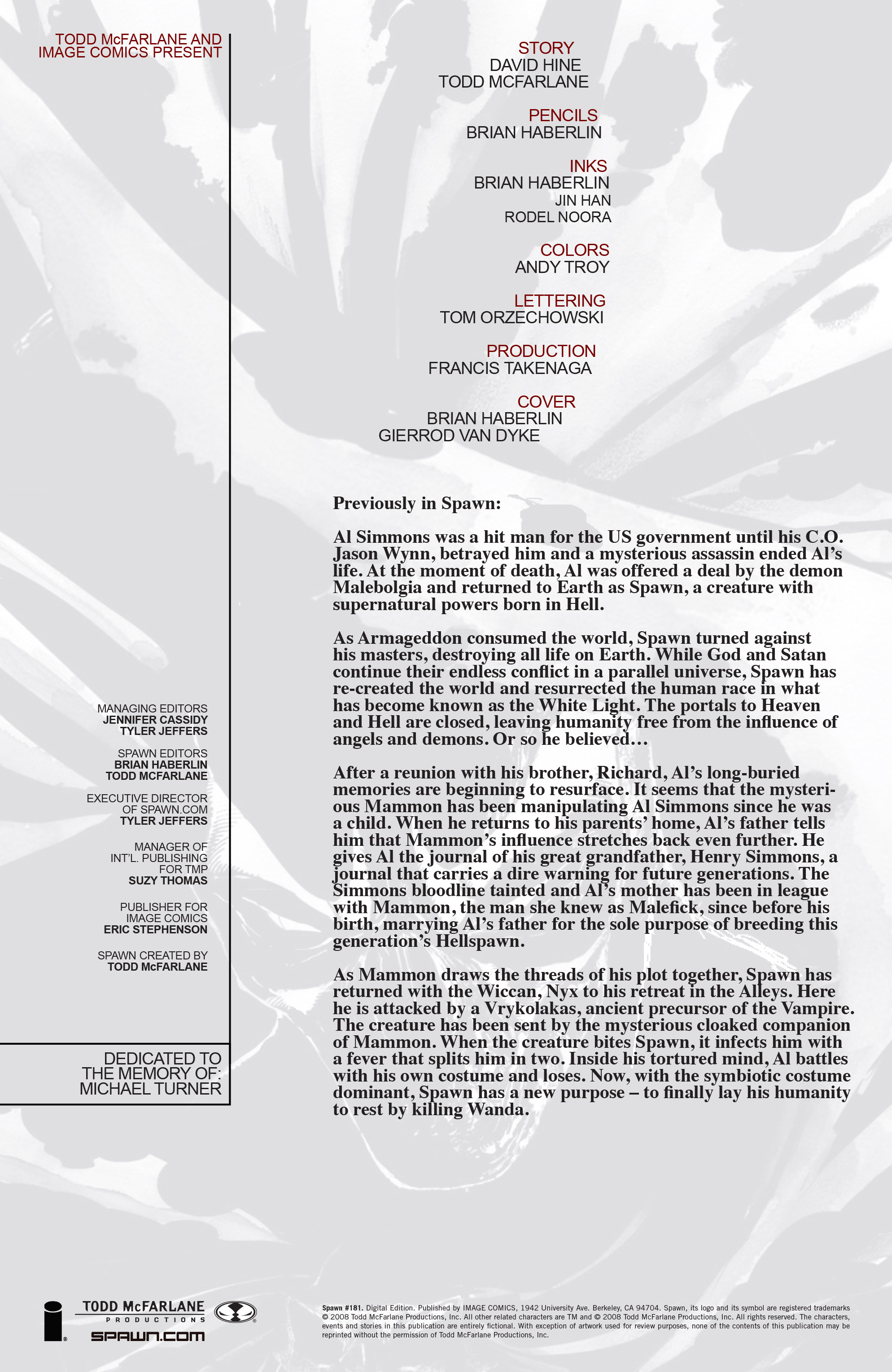 Read Spawn Manga Online