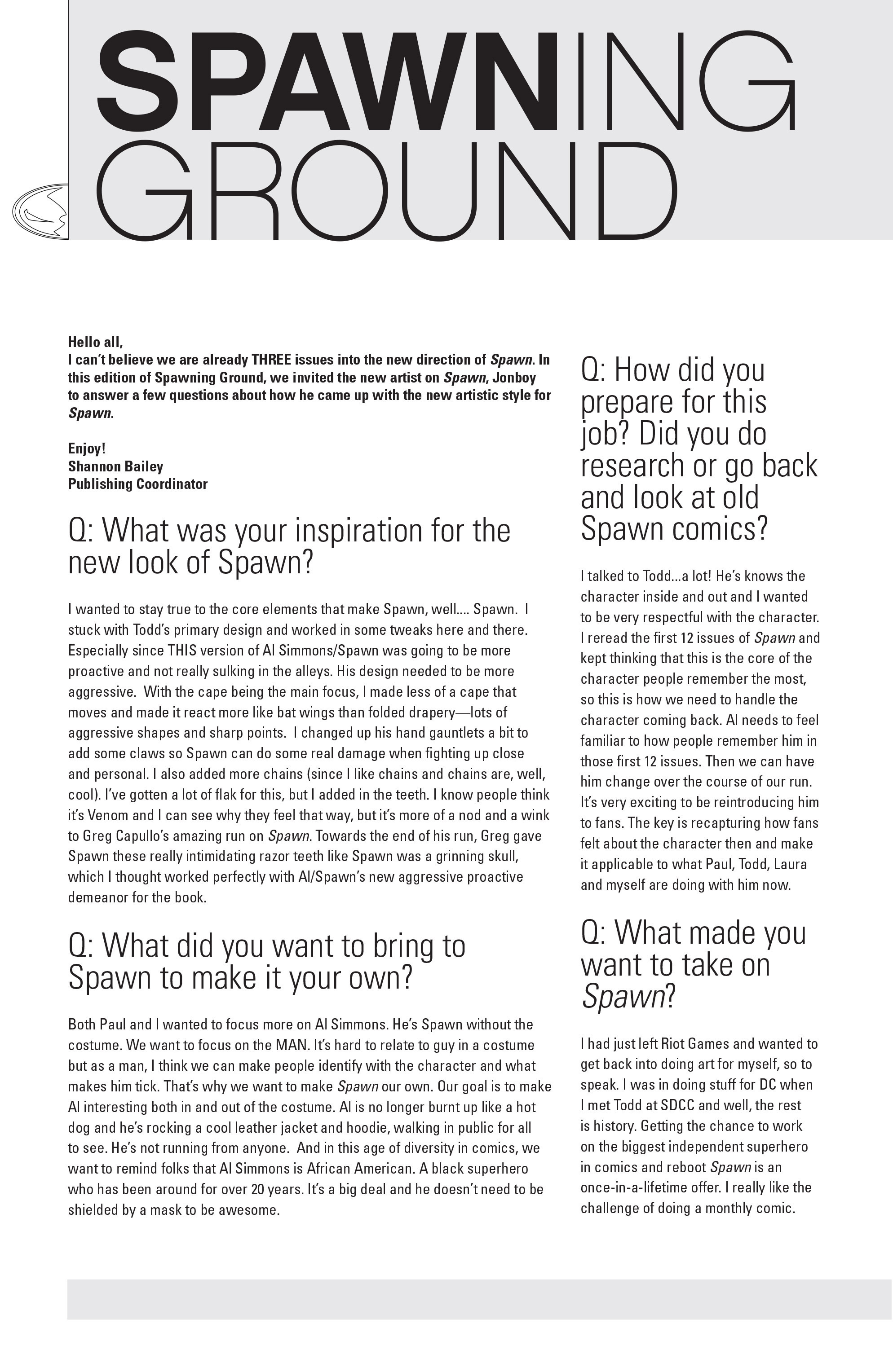 Read Spawn Manga Online
