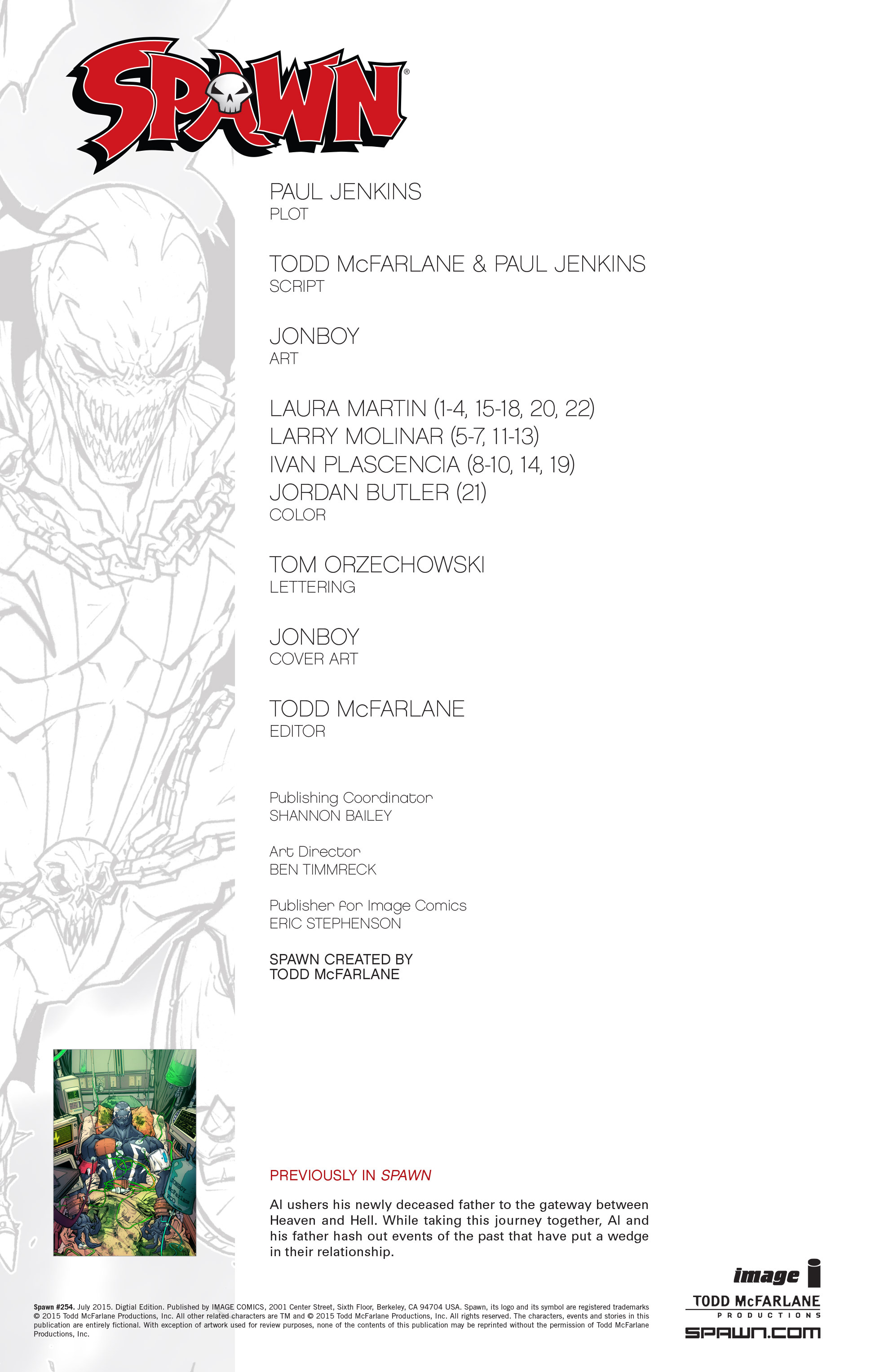 Read Spawn Manga Online