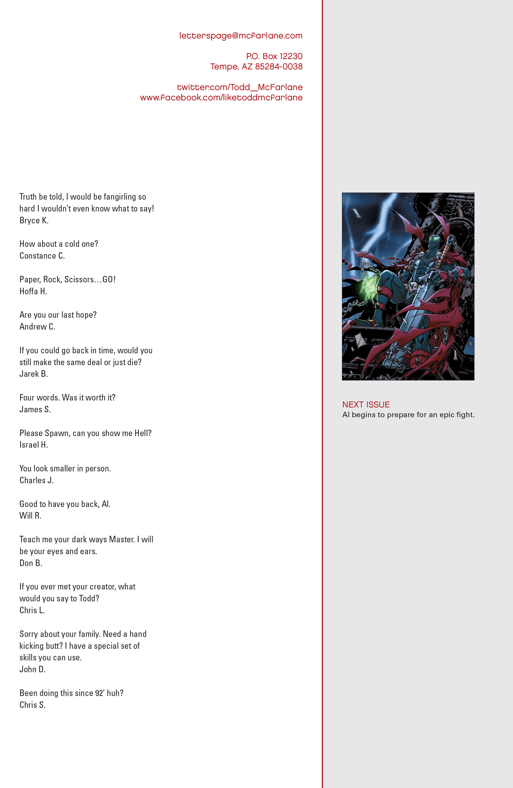 Read Spawn Manga Online