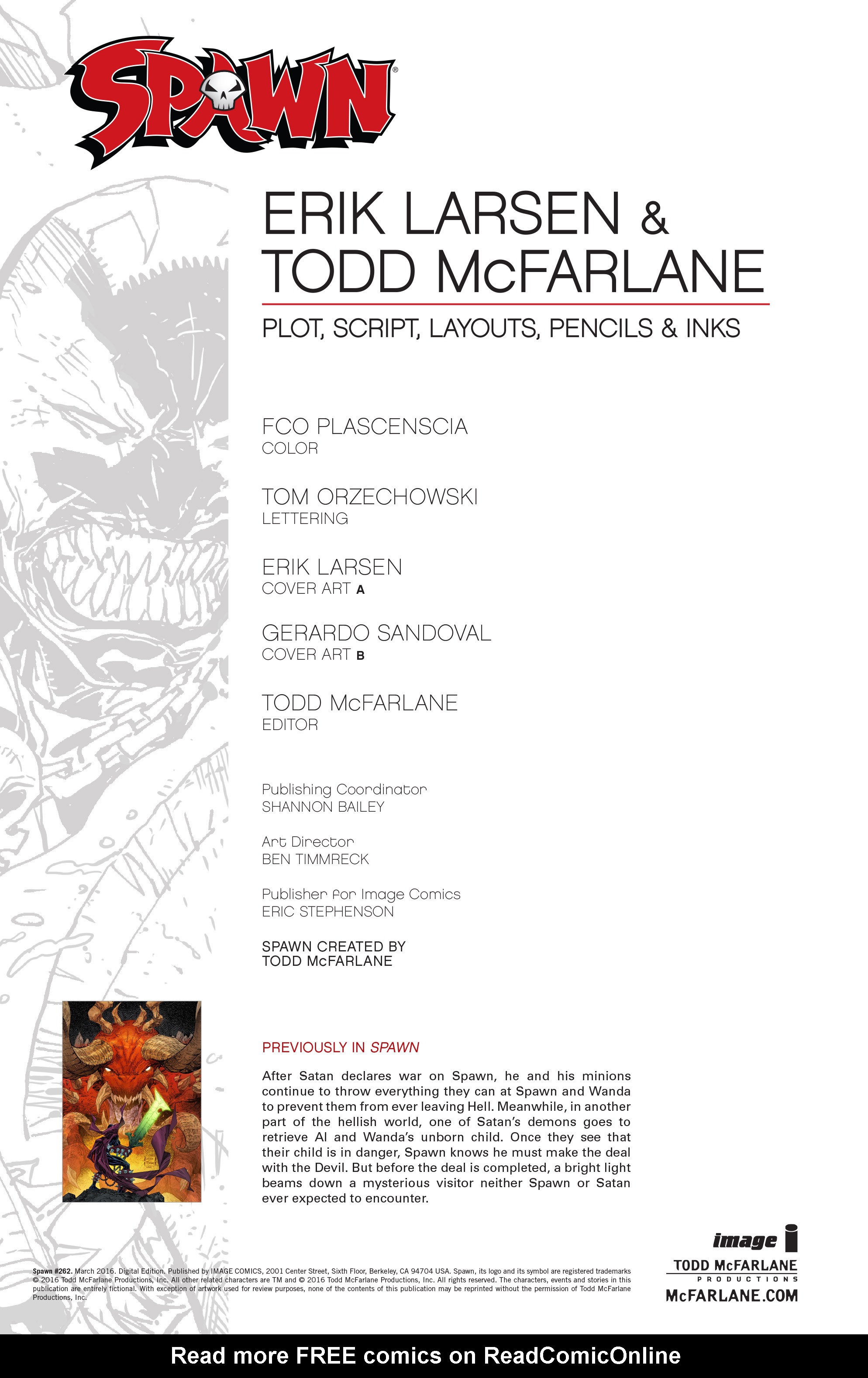 Read Spawn Manga Online